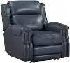 Hensley Marina Blue Power Recliner