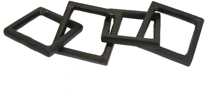 Black Metal Chain Links