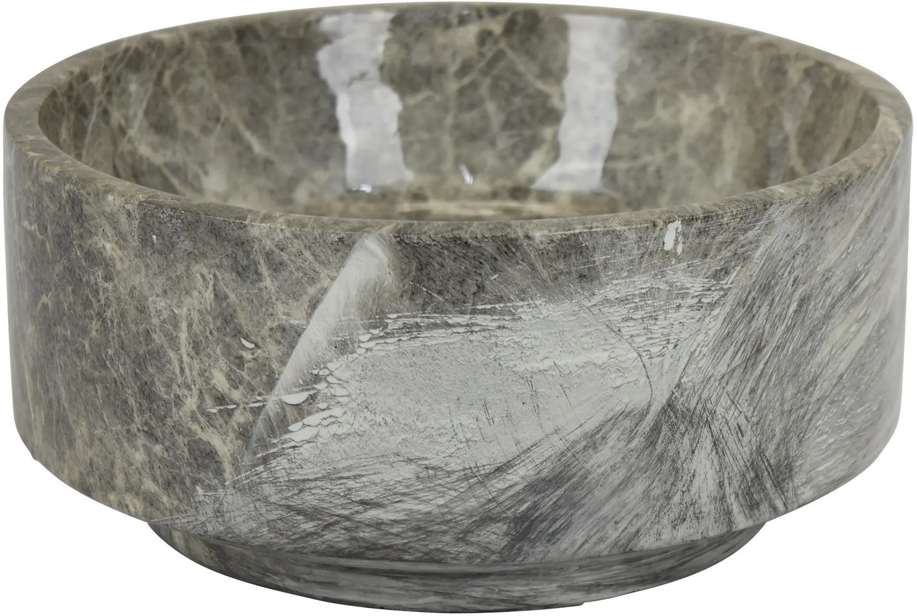Gray Tabletop Bowl-1