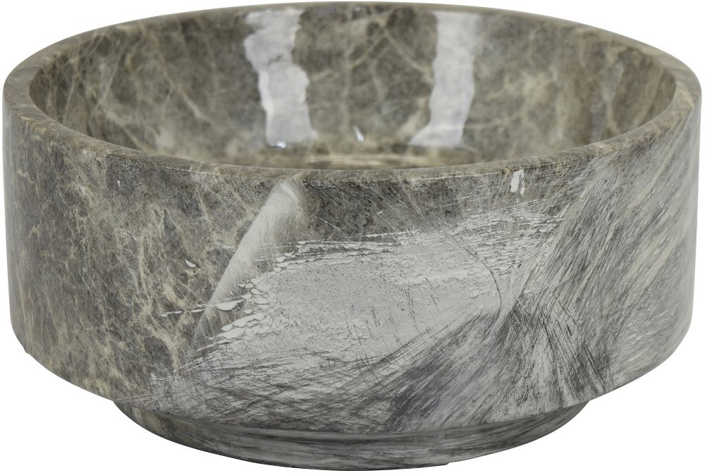 Gray Tabletop Bowl