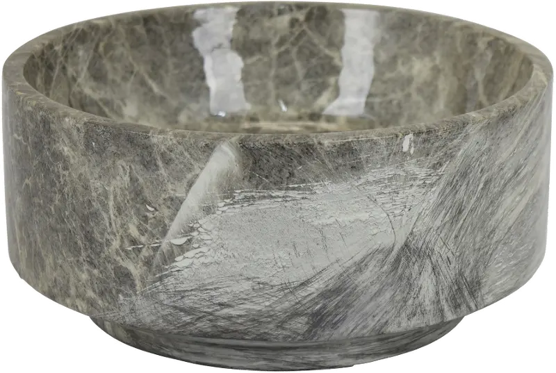 Gray Tabletop Bowl