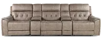 Anniston Fog Beige 5 Piece Home Theater Seating Set