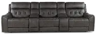 Anniston Steel Gray 5 Piece Home Theater Seating Set
