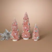 Medium Holiday Red Brush Tree
