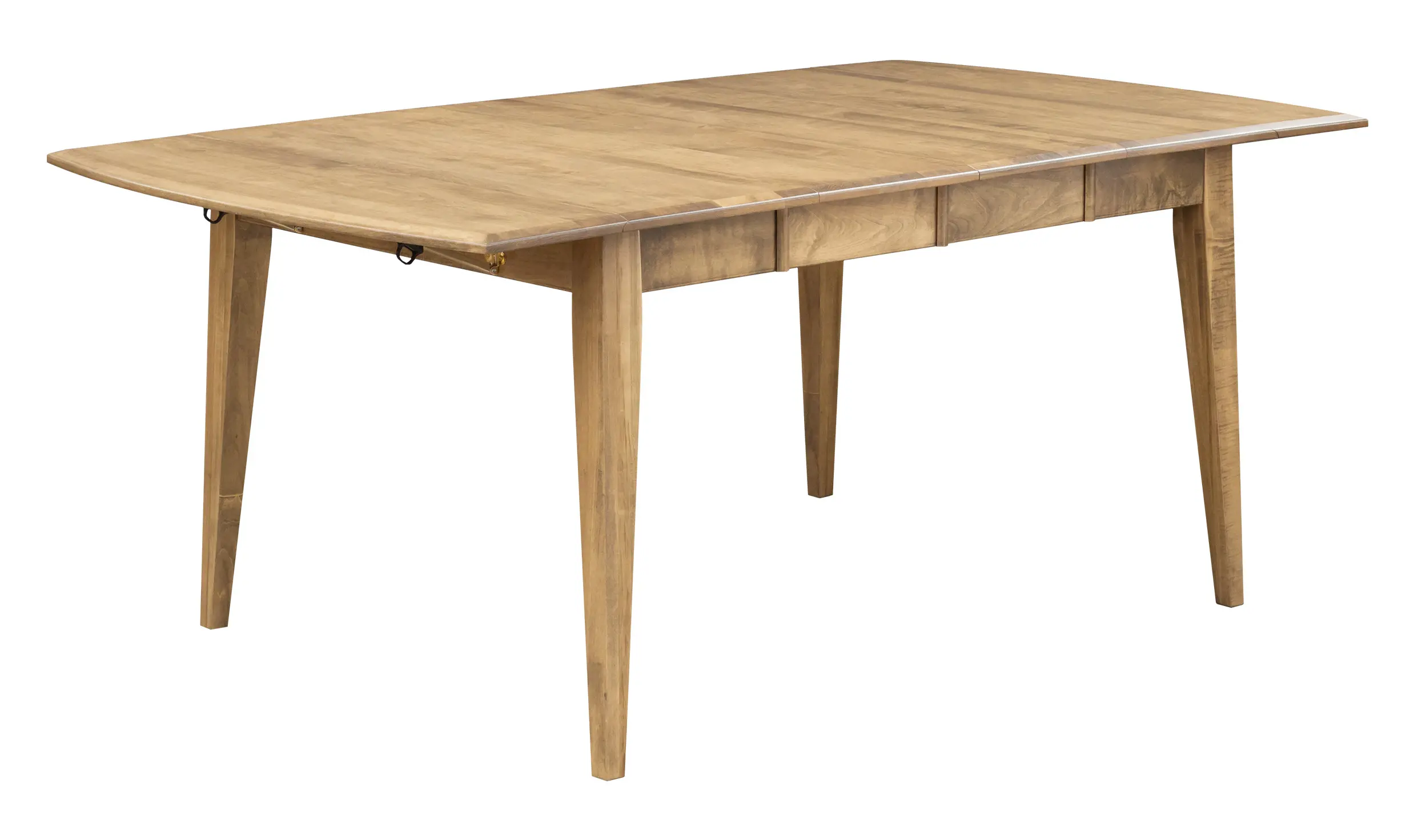 Elaine 5 Piece Natural Dining Set with 5 Leaves and Mason Chairs-3