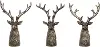 Assorted Reindeer Bust 3