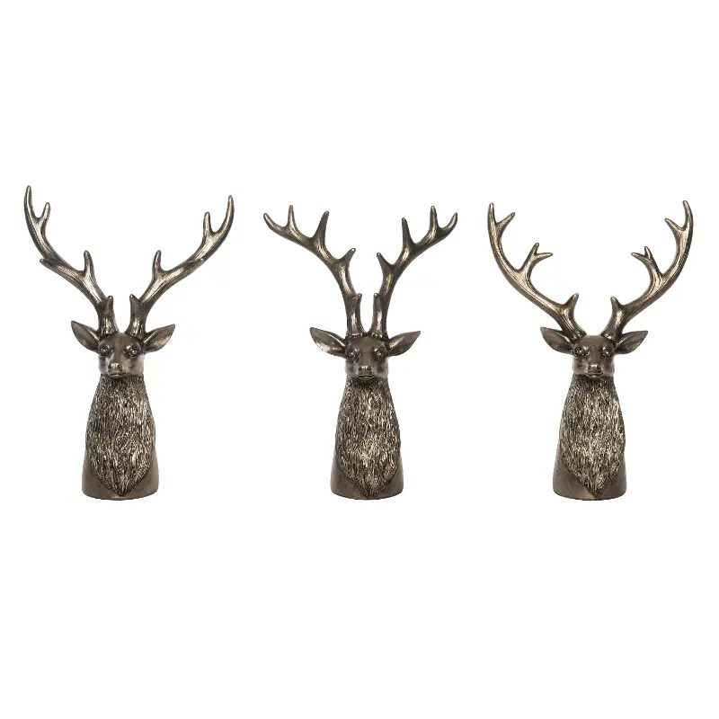 Assorted Reindeer Bust 3