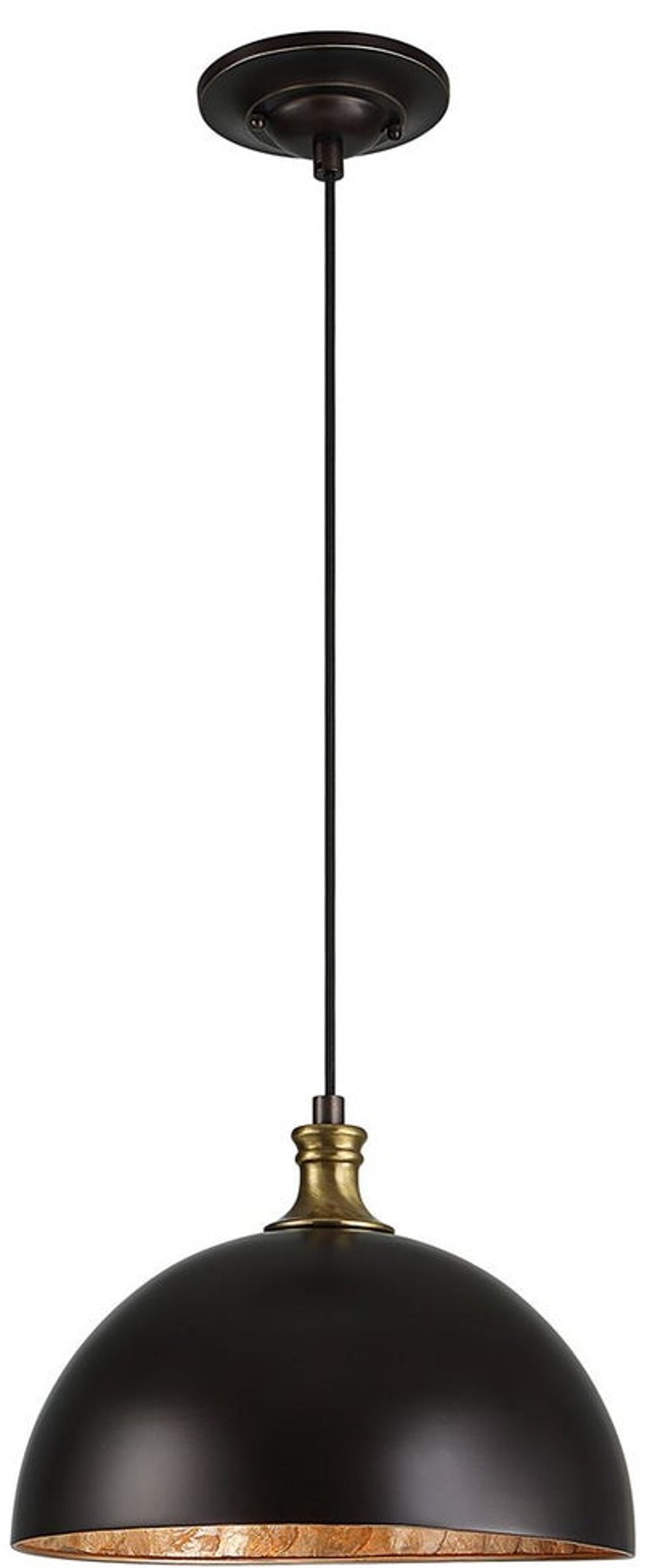 Placuna Bronze 1 Light Pendant