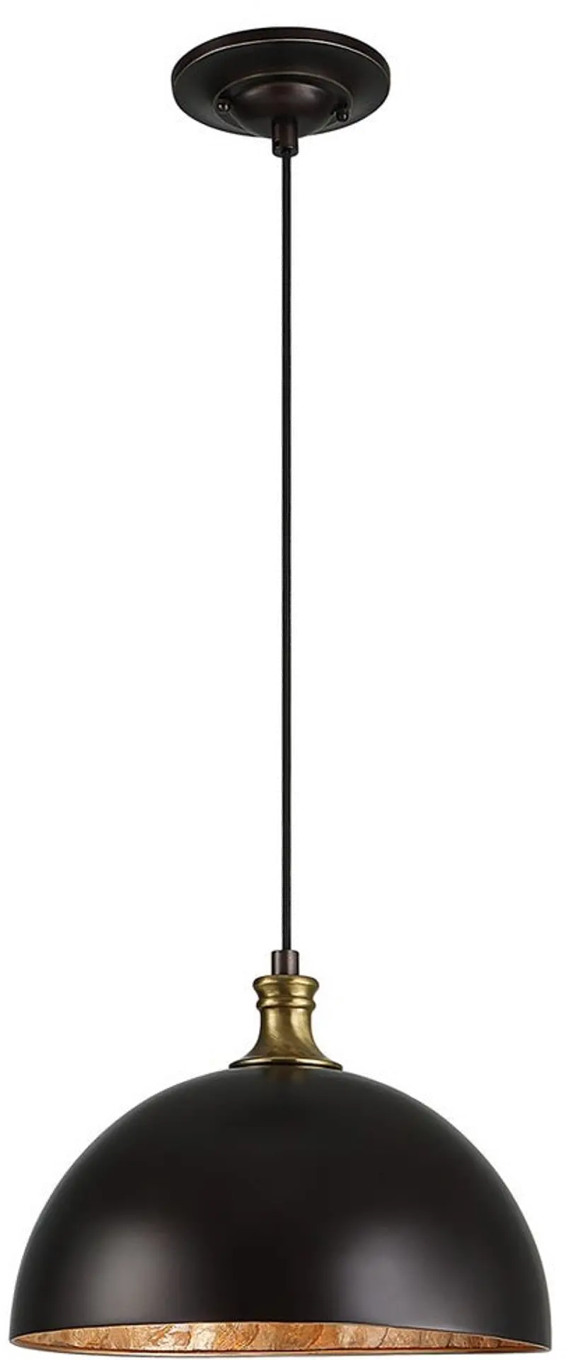 Placuna Bronze 1 Light Pendant