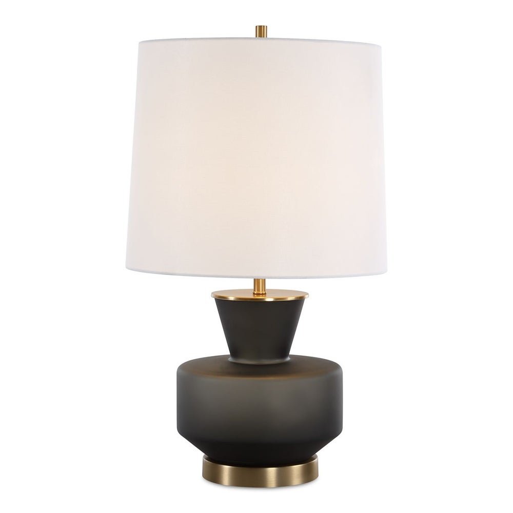 28" Trentino Black Table Lamp