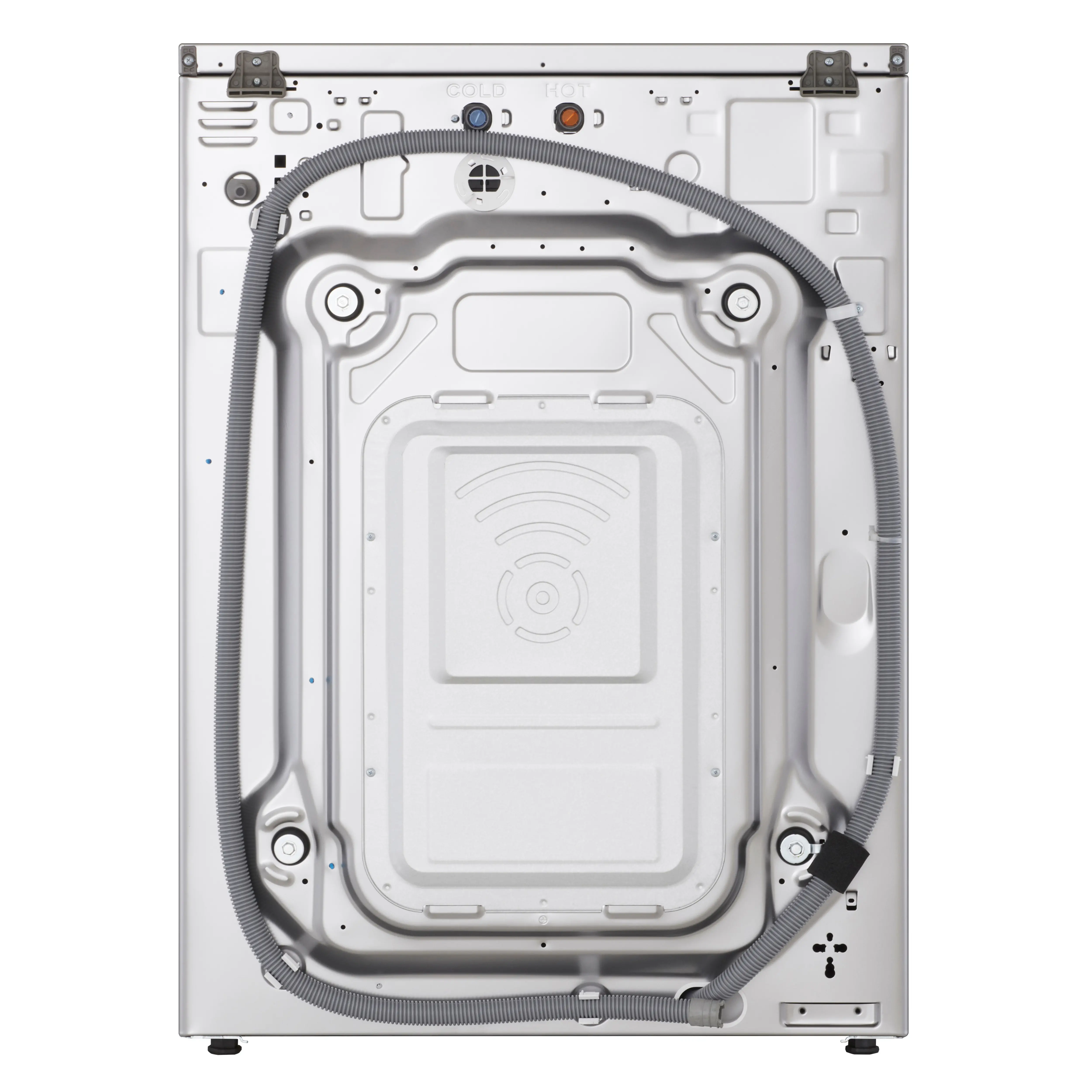WM9900HSA LG SIGNATURE 5.8 Cu Ft Smart AI Front Load Washer - Platinum Steel-15
