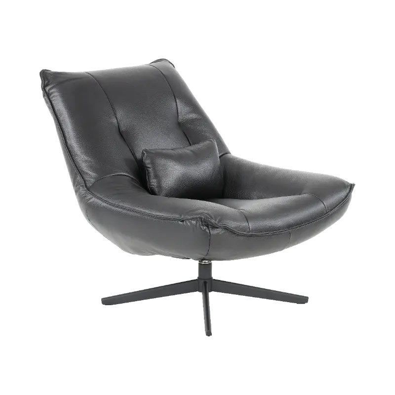 Softee Blackberry Swivel Chair