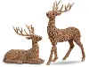 Bronze Glittered Deer