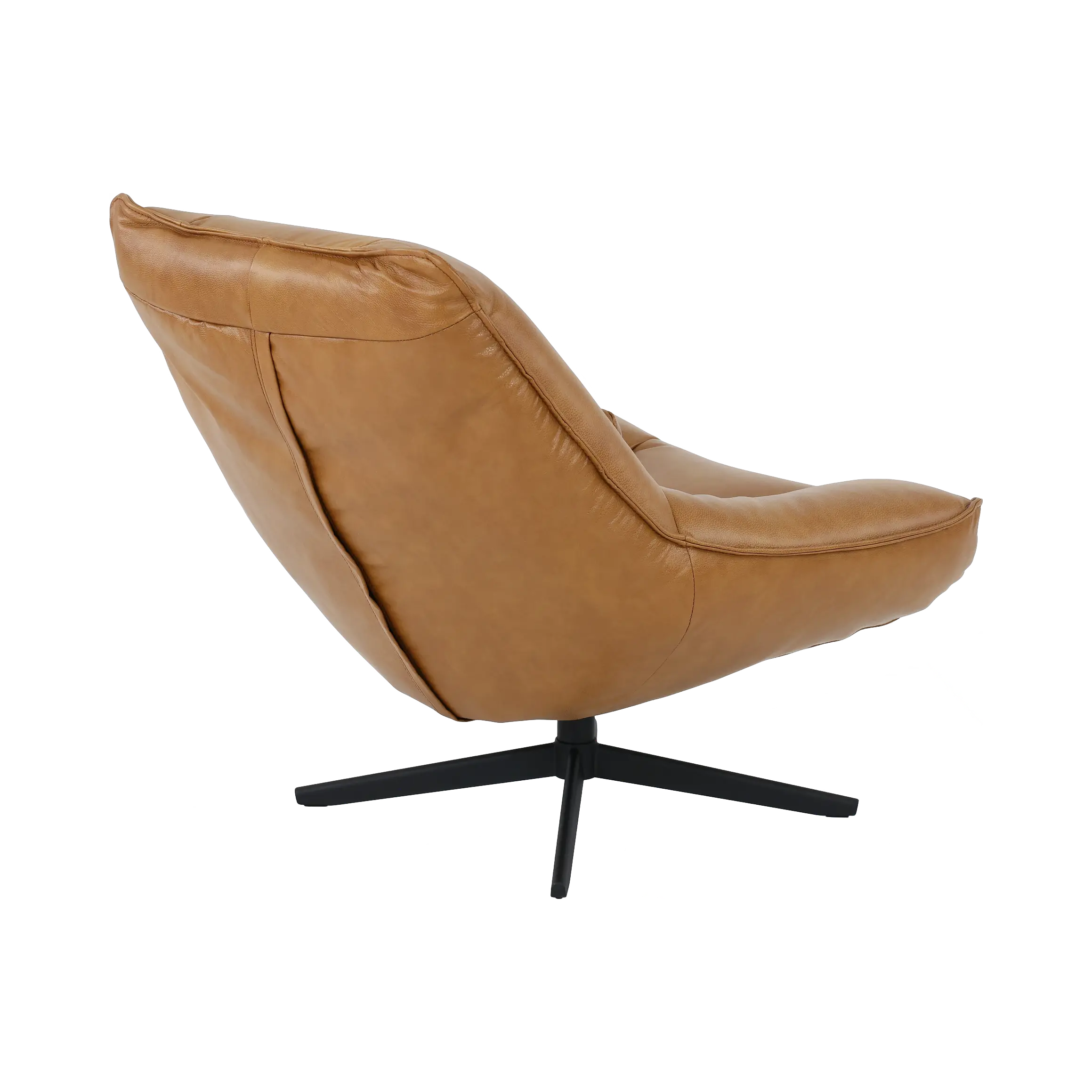 Softee Palomino Brown Swivel Chair-6
