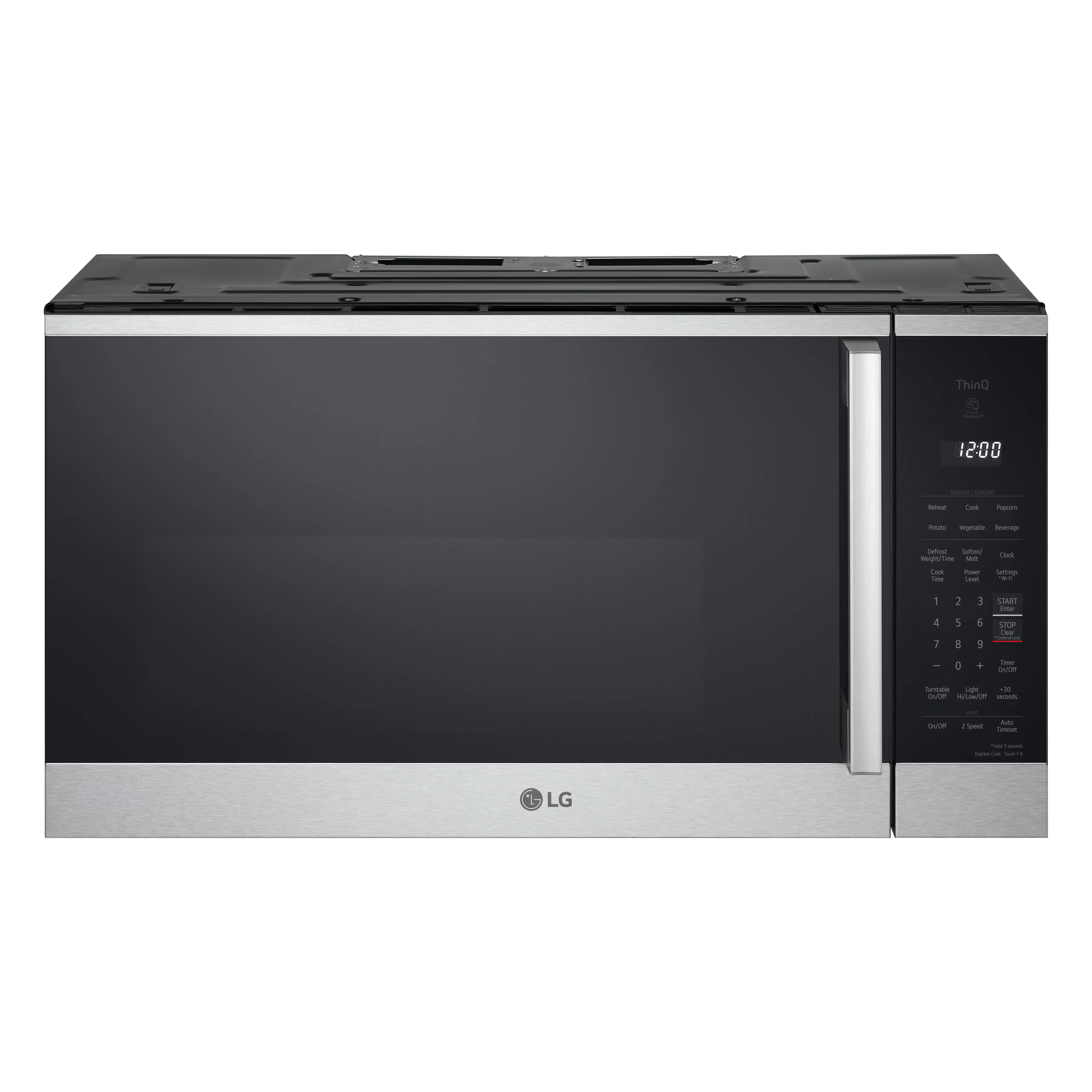 MVEM1825X LG 1.8 cu ft Over the Range Microwave - Stainless Steel-1
