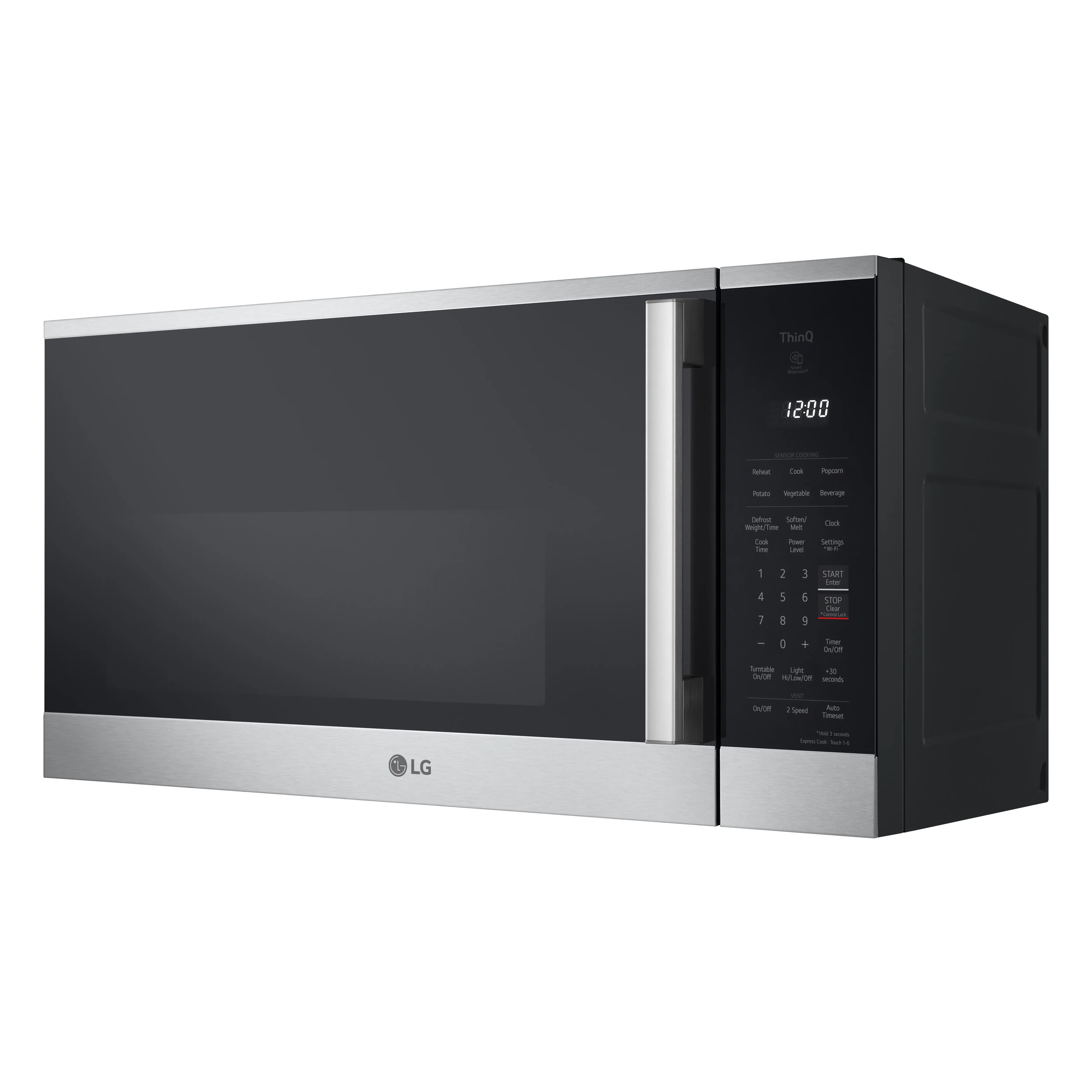 MVEM1825X LG 1.8 cu ft Over the Range Microwave - Stainless Steel-11