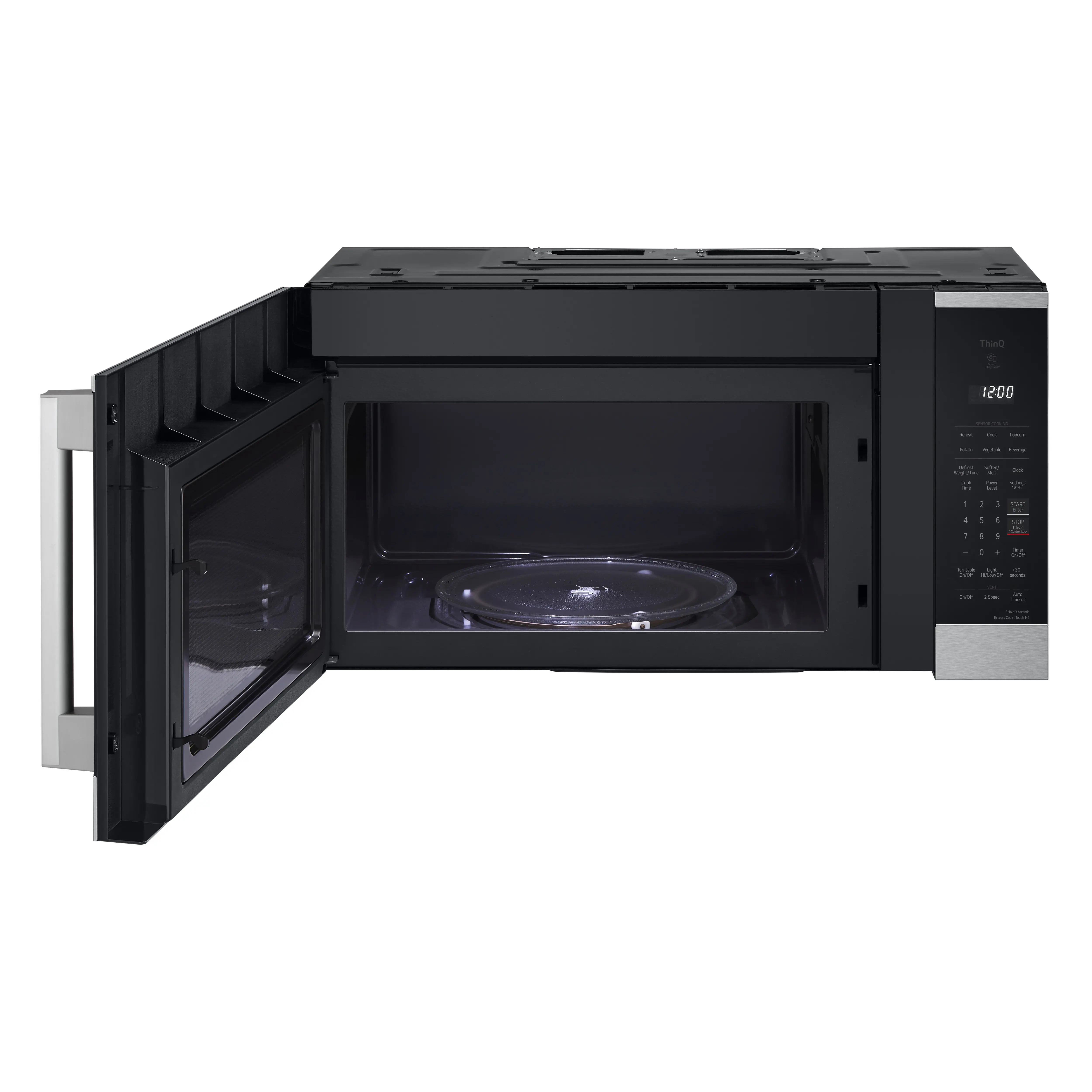 MVEM1825X LG 1.8 cu ft Over the Range Microwave - Stainless Steel-6