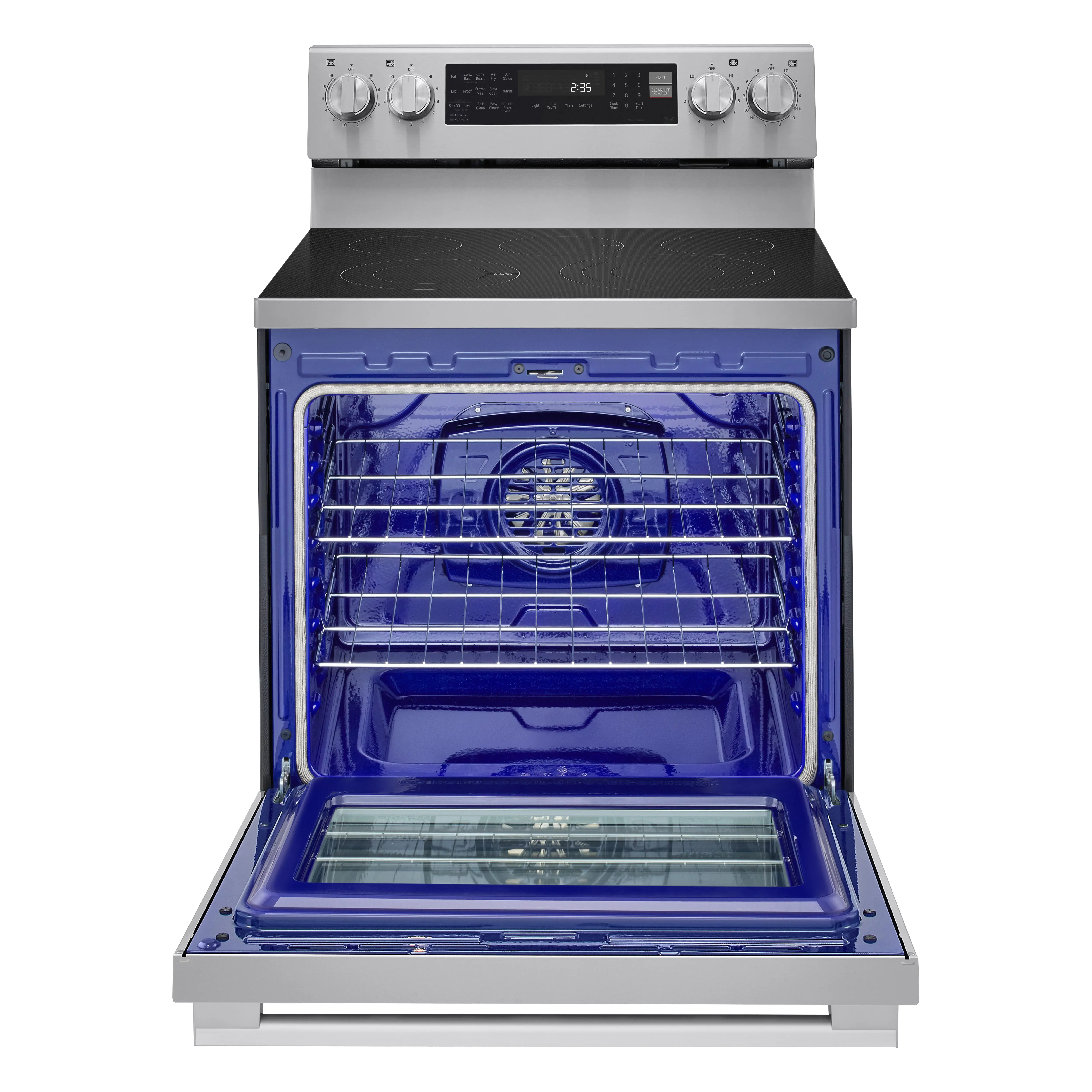 LREN6325XE LG 6.3 Cu Ft Electric Single Oven Range - Stainless Steel-15