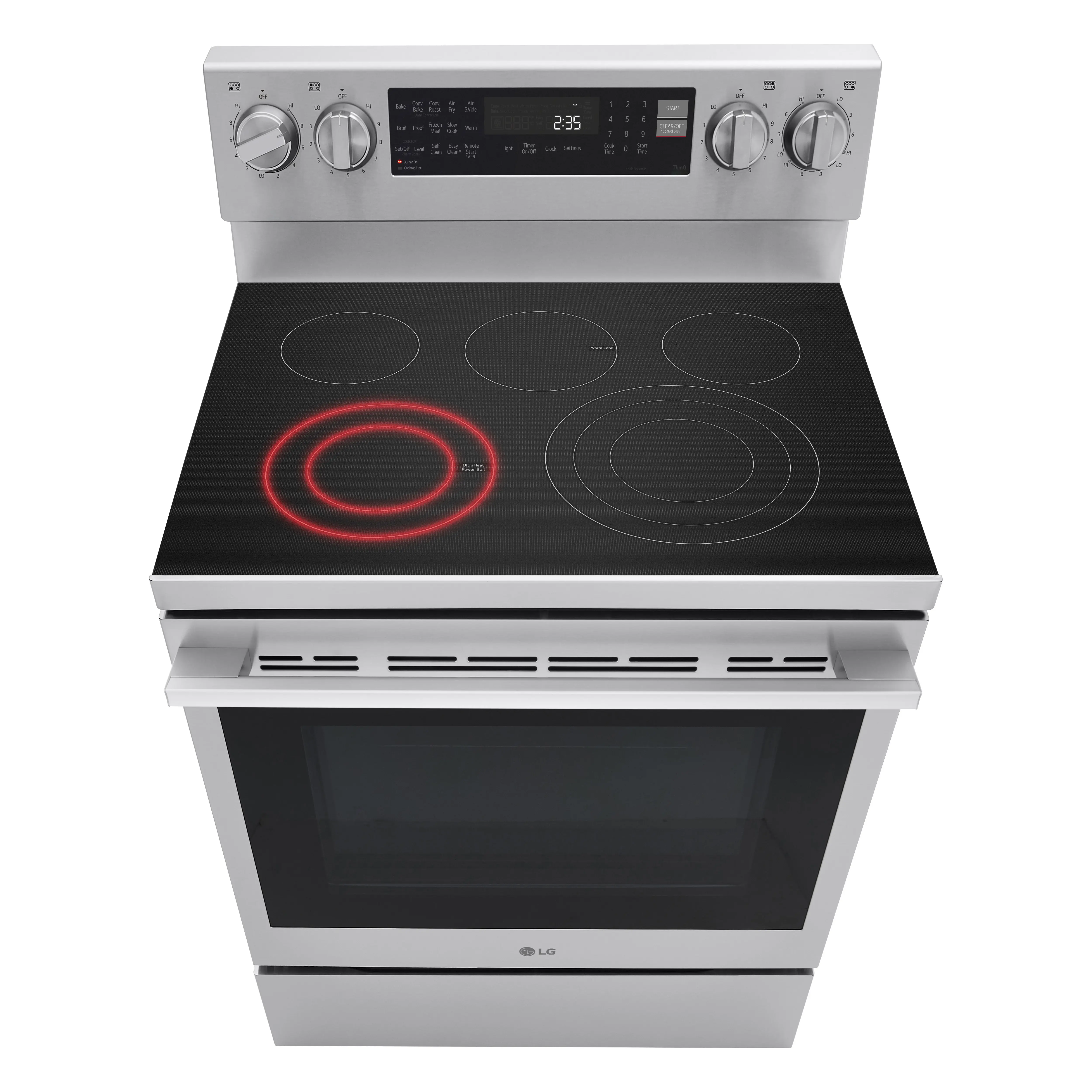 LREN6325XE LG 6.3 Cu Ft Electric Single Oven Range - Stainless Steel-18