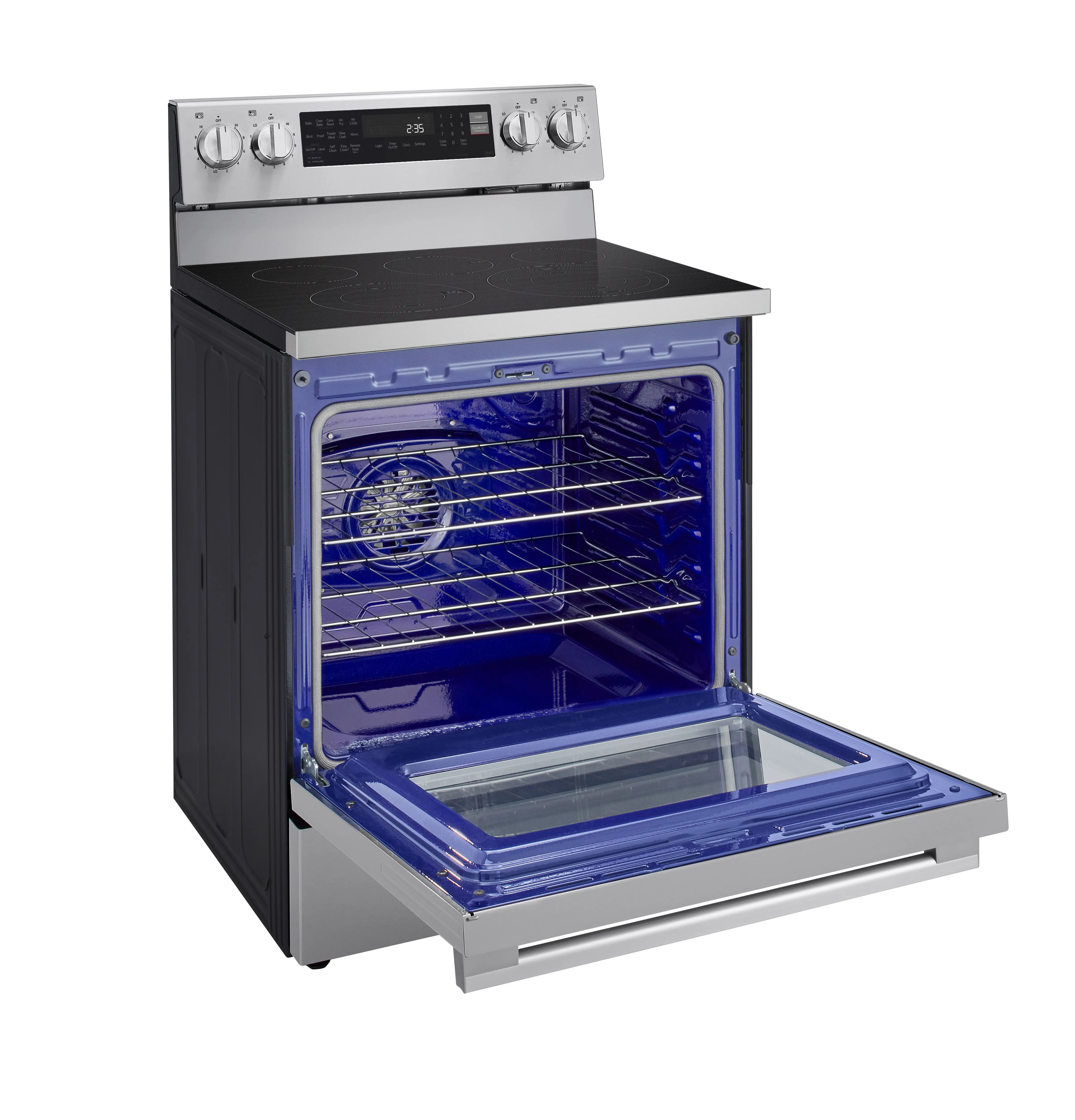 LREN6325XE LG 6.3 Cu Ft Electric Single Oven Range - Stainless Steel-23