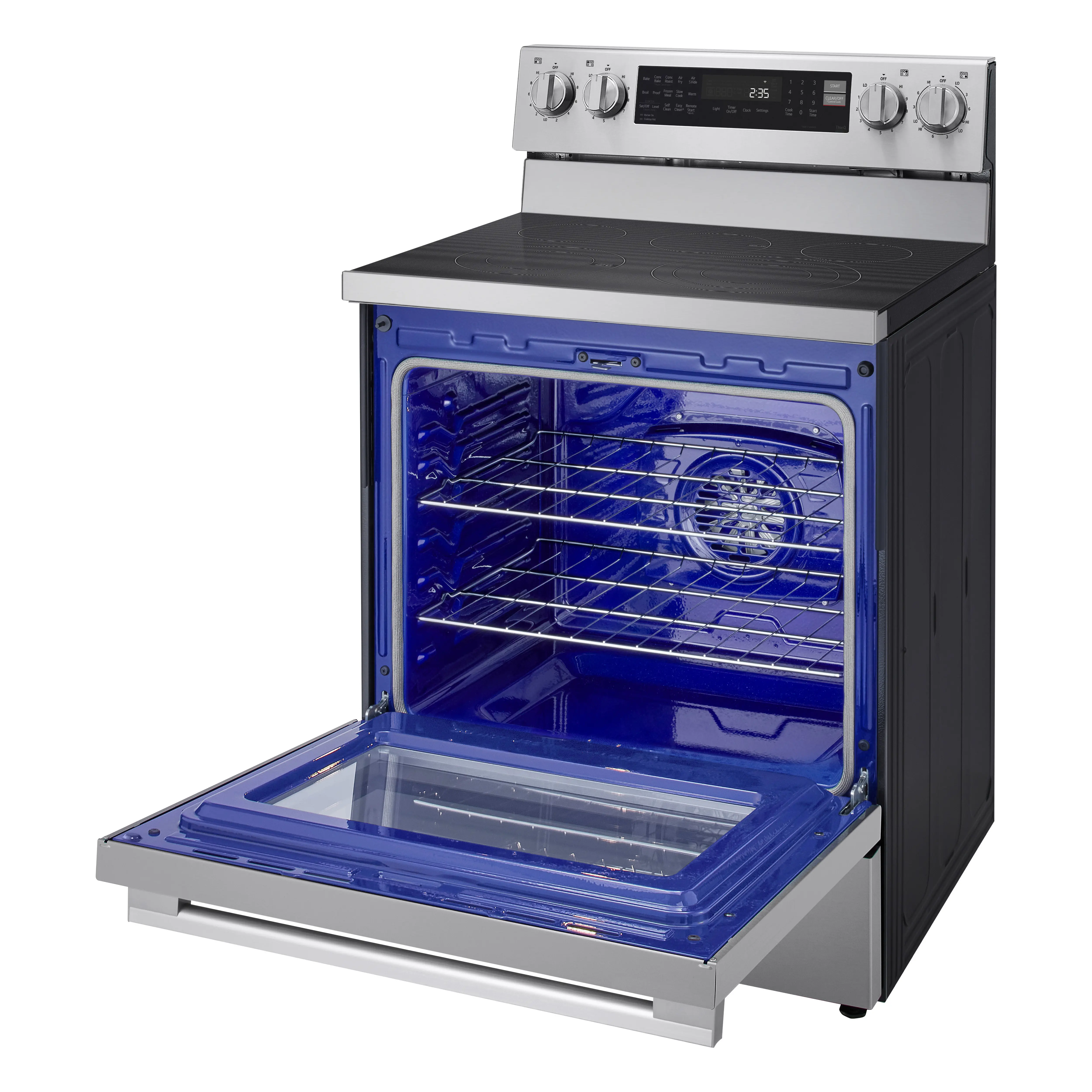 LREN6325XE LG 6.3 Cu Ft Electric Single Oven Range - Stainless Steel-24
