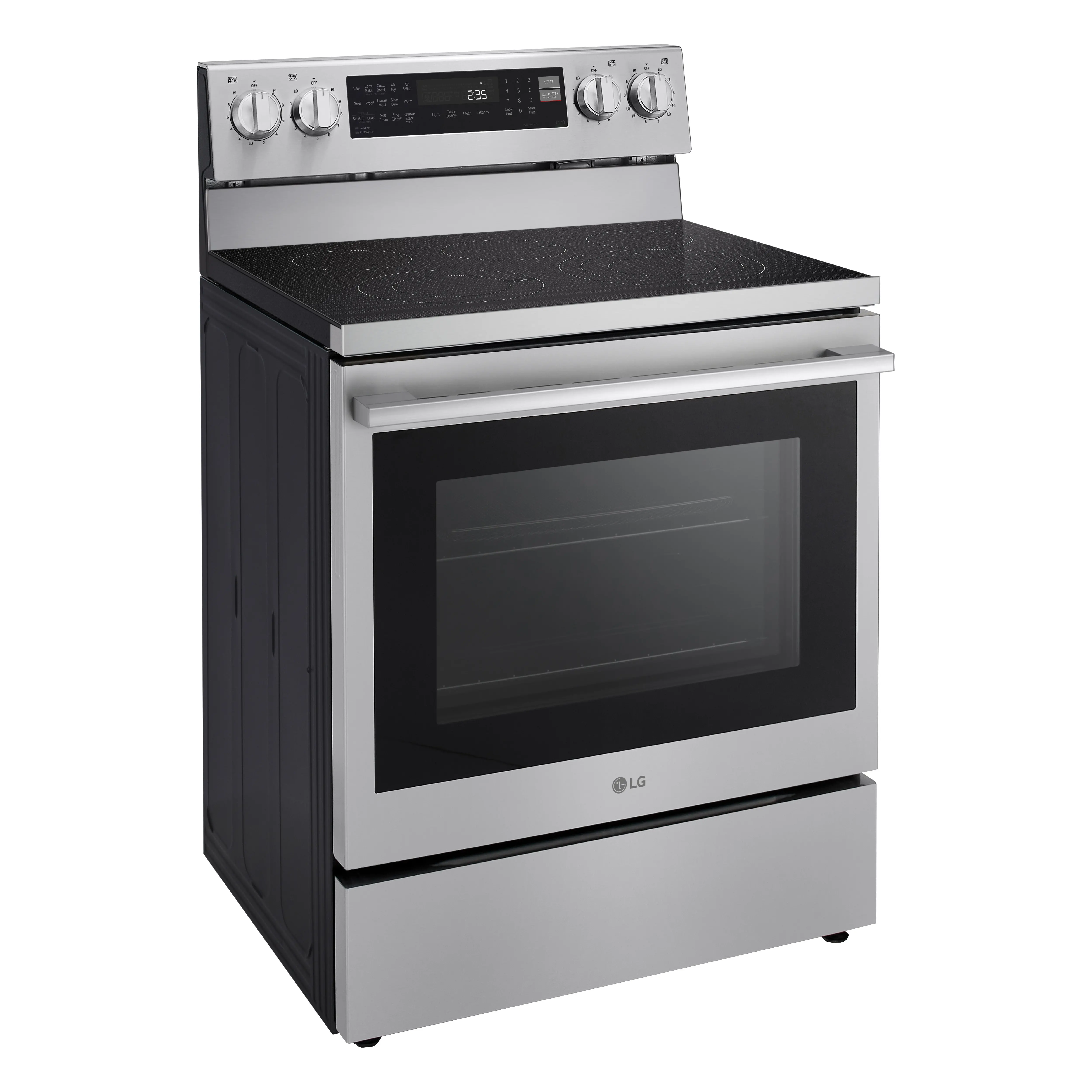 LREN6325XE LG 6.3 Cu Ft Electric Single Oven Range - Stainless Steel-25