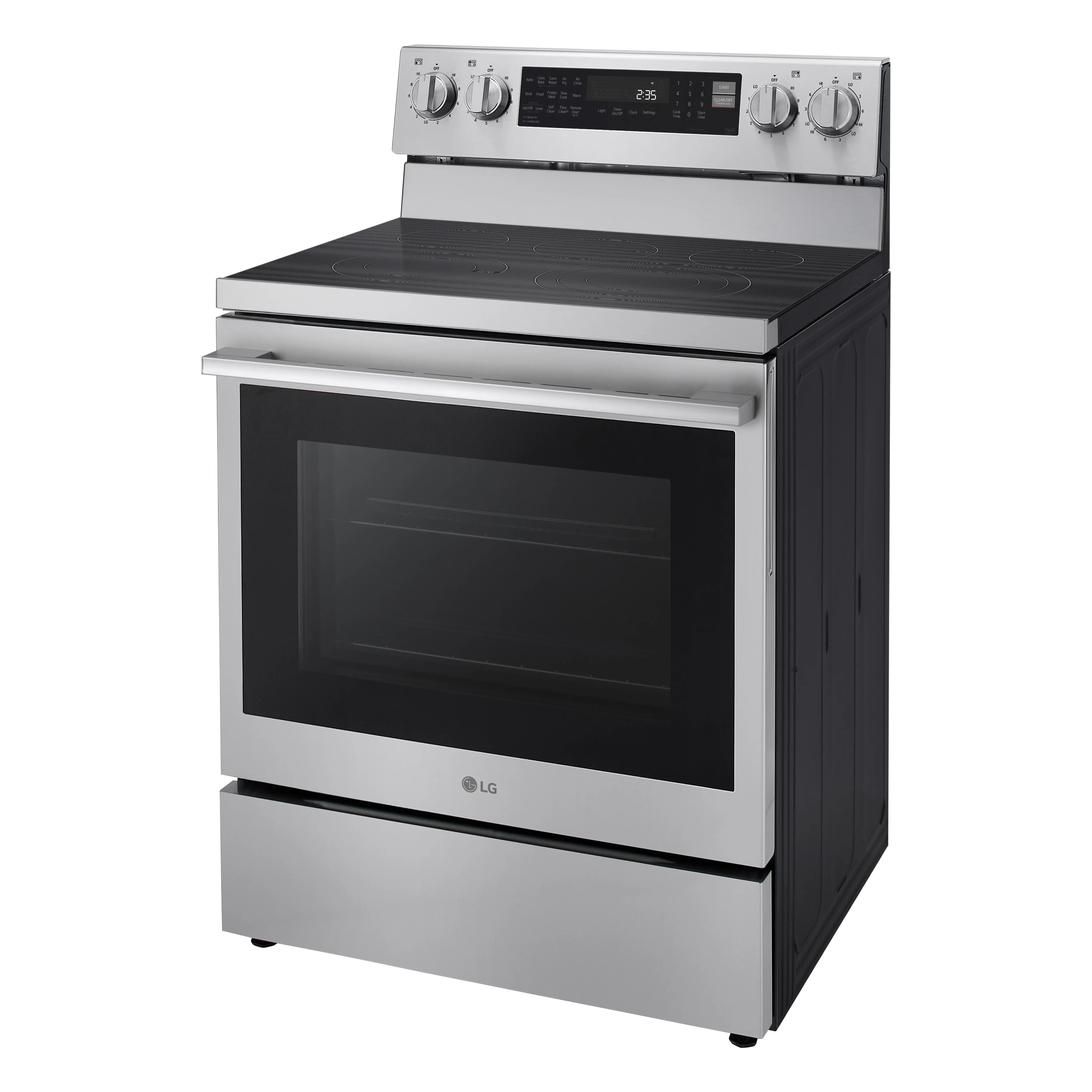 LREN6325XE LG 6.3 Cu Ft Electric Single Oven Range - Stainless Steel-26