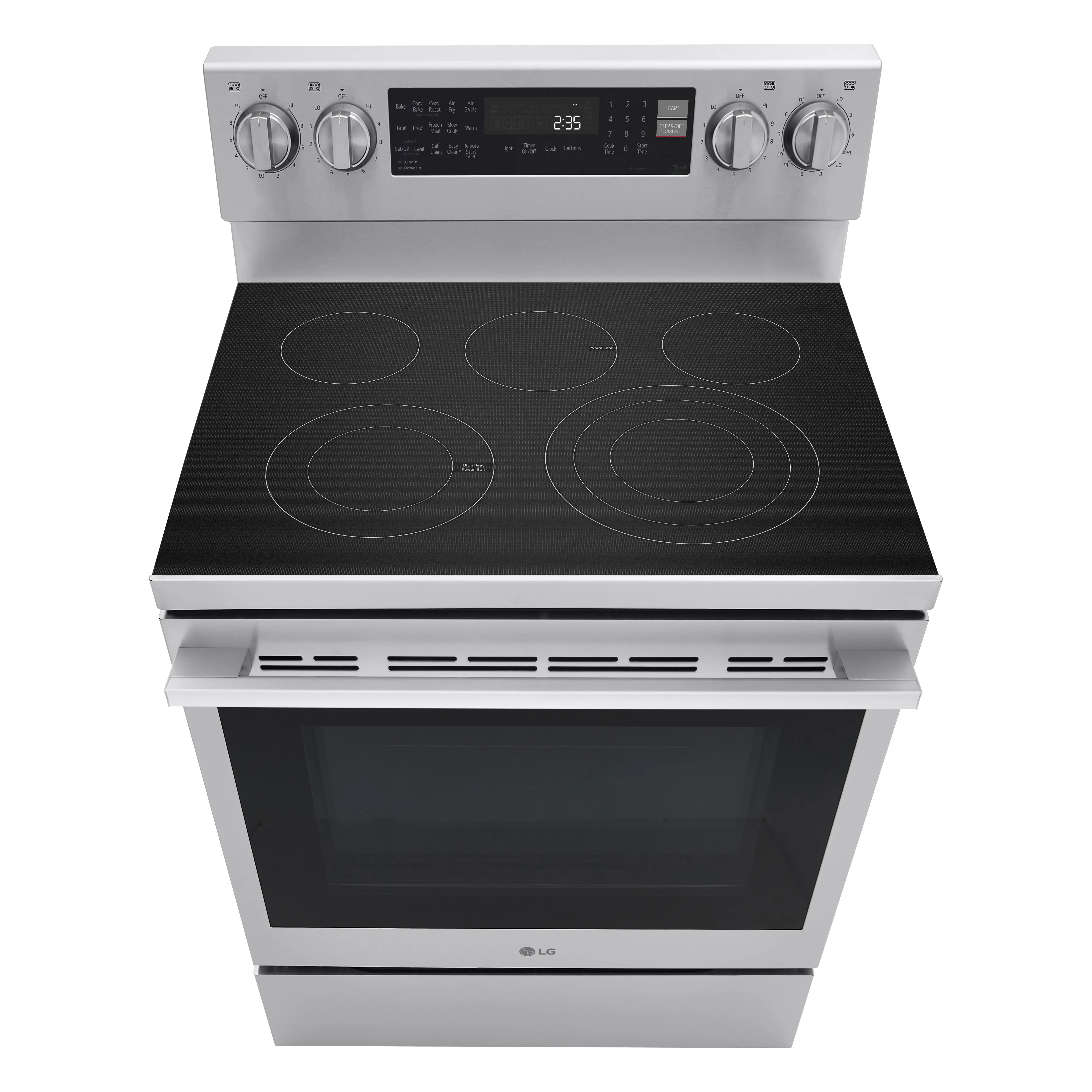 LREN6325XE LG 6.3 Cu Ft Electric Single Oven Range - Stainless Steel-29