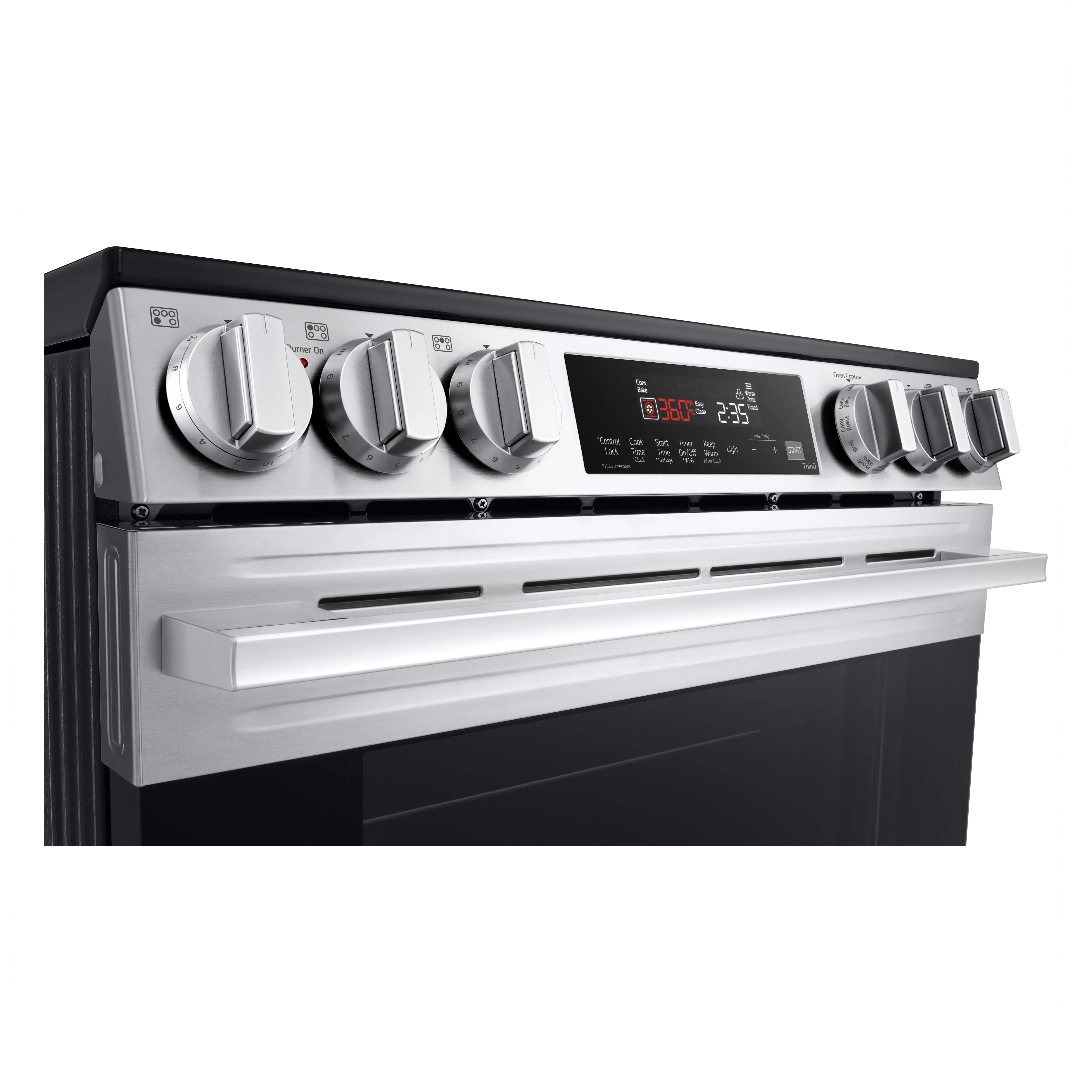 LSEL6333XE LG 6.3 Cu Ft Electric Single Oven Range - Stainless Steel-16