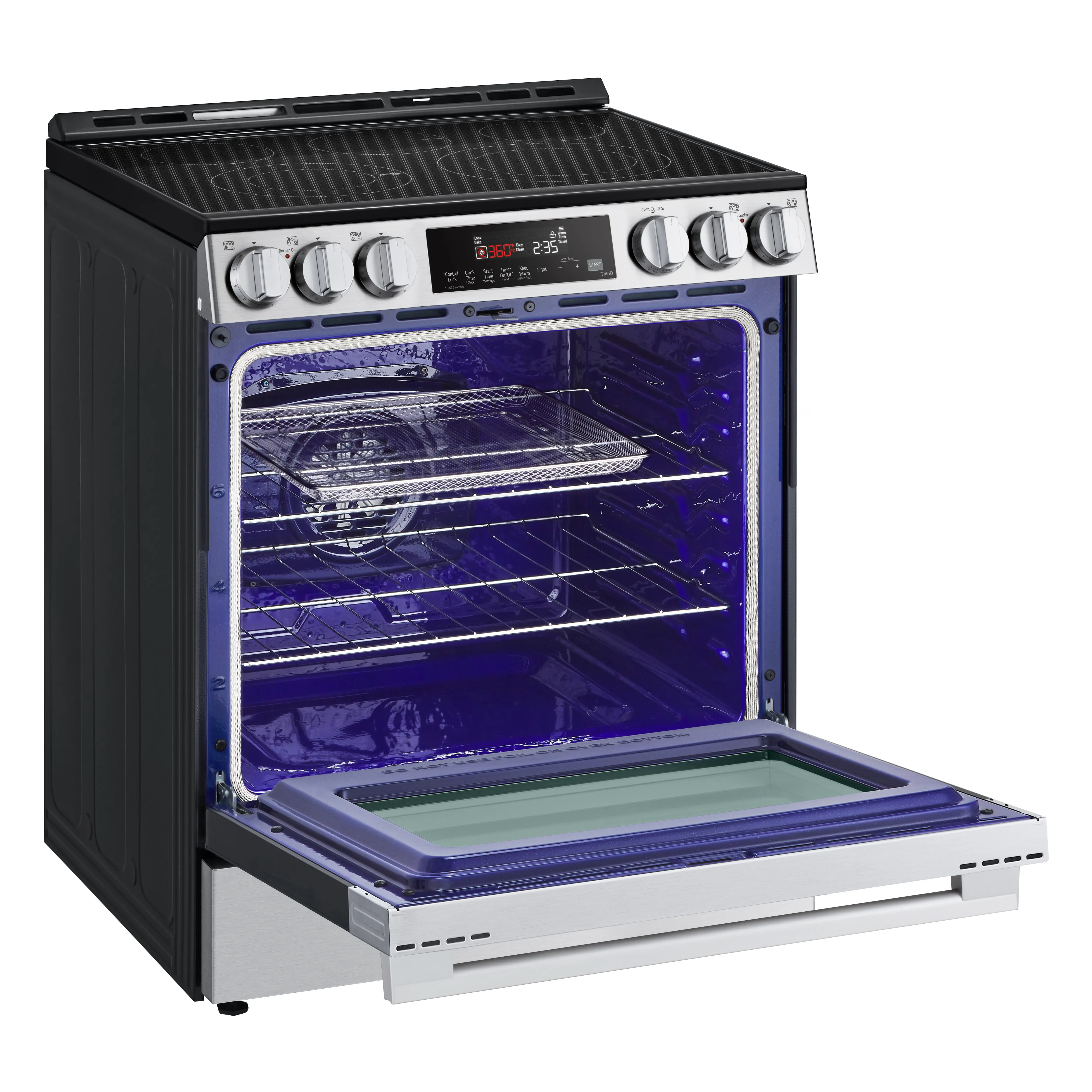 LSEL6333XE LG 6.3 Cu Ft Electric Single Oven Range - Stainless Steel-18