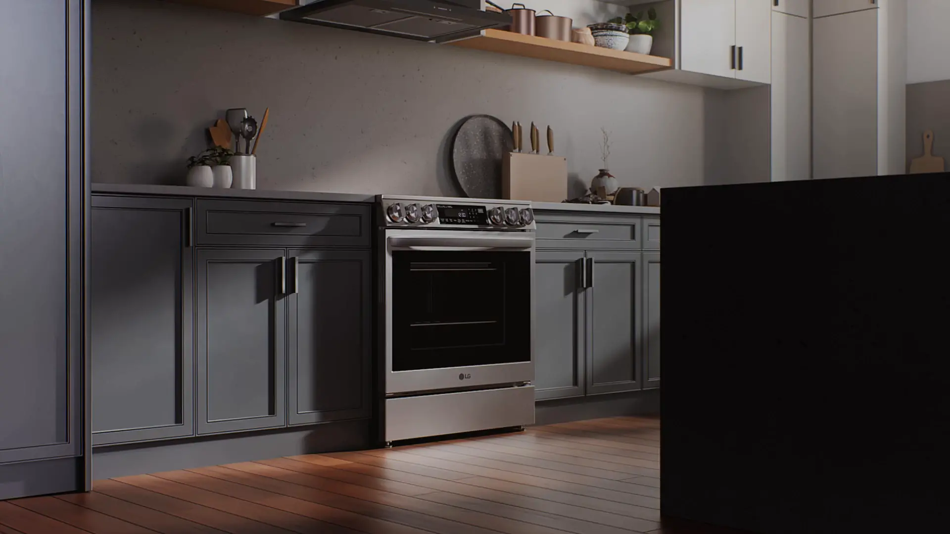 LSEL6333XE LG 6.3 Cu Ft Electric Single Oven Range - Stainless Steel-7