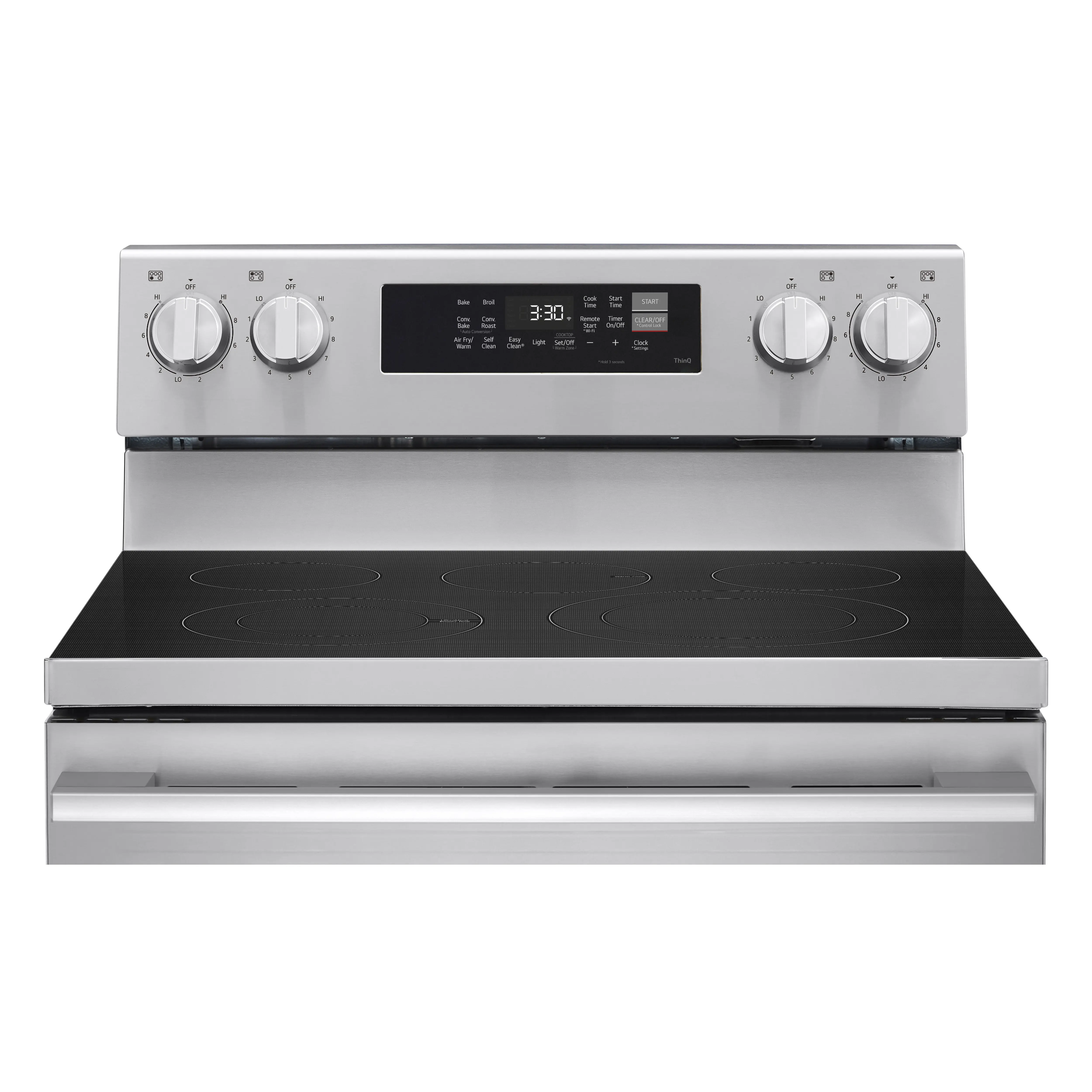 LREN6323YE LG 6.3 Cu Ft Electric Single Oven Range - Stainless Steel-16