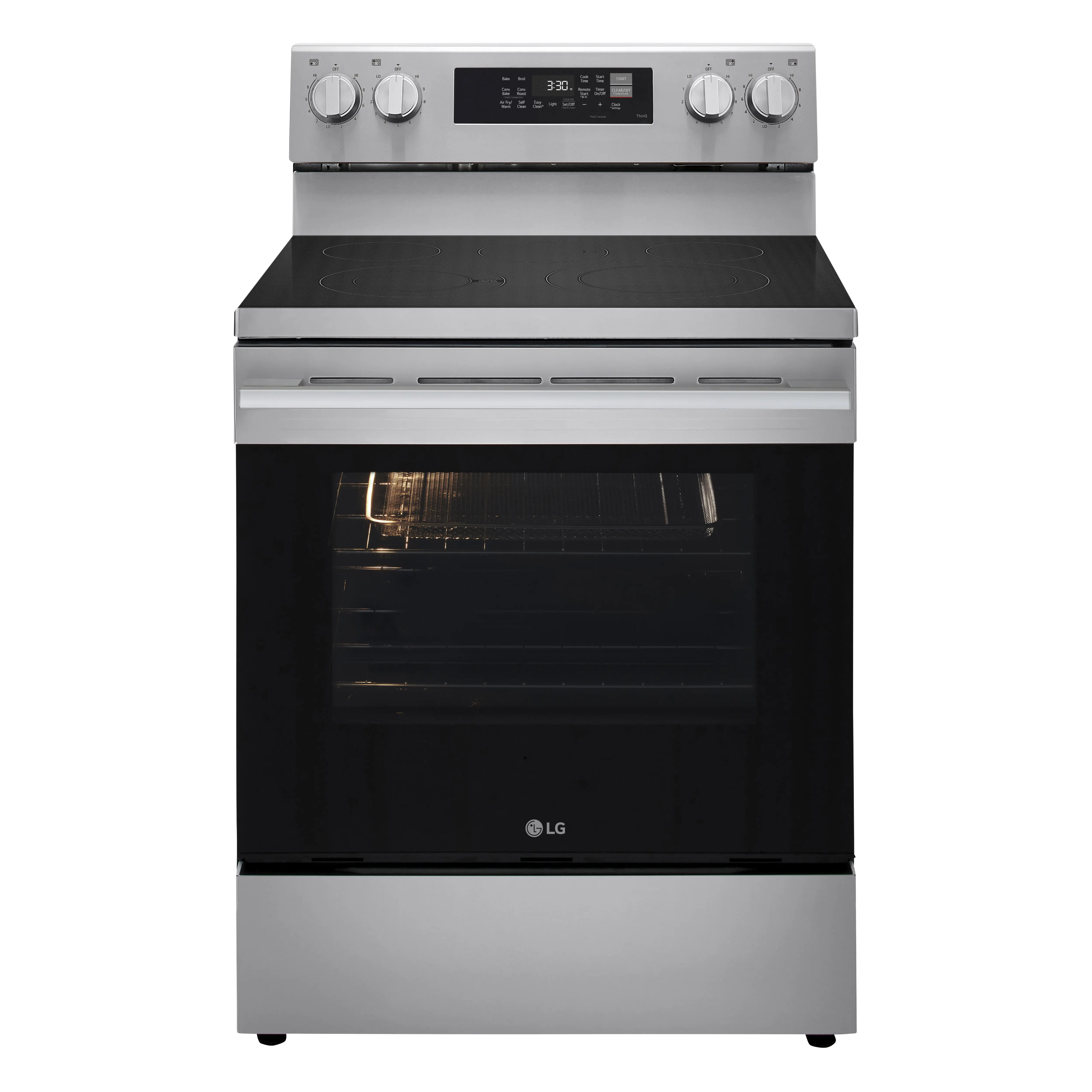 LREN6323YE LG 6.3 Cu Ft Electric Single Oven Range - Stainless Steel-22