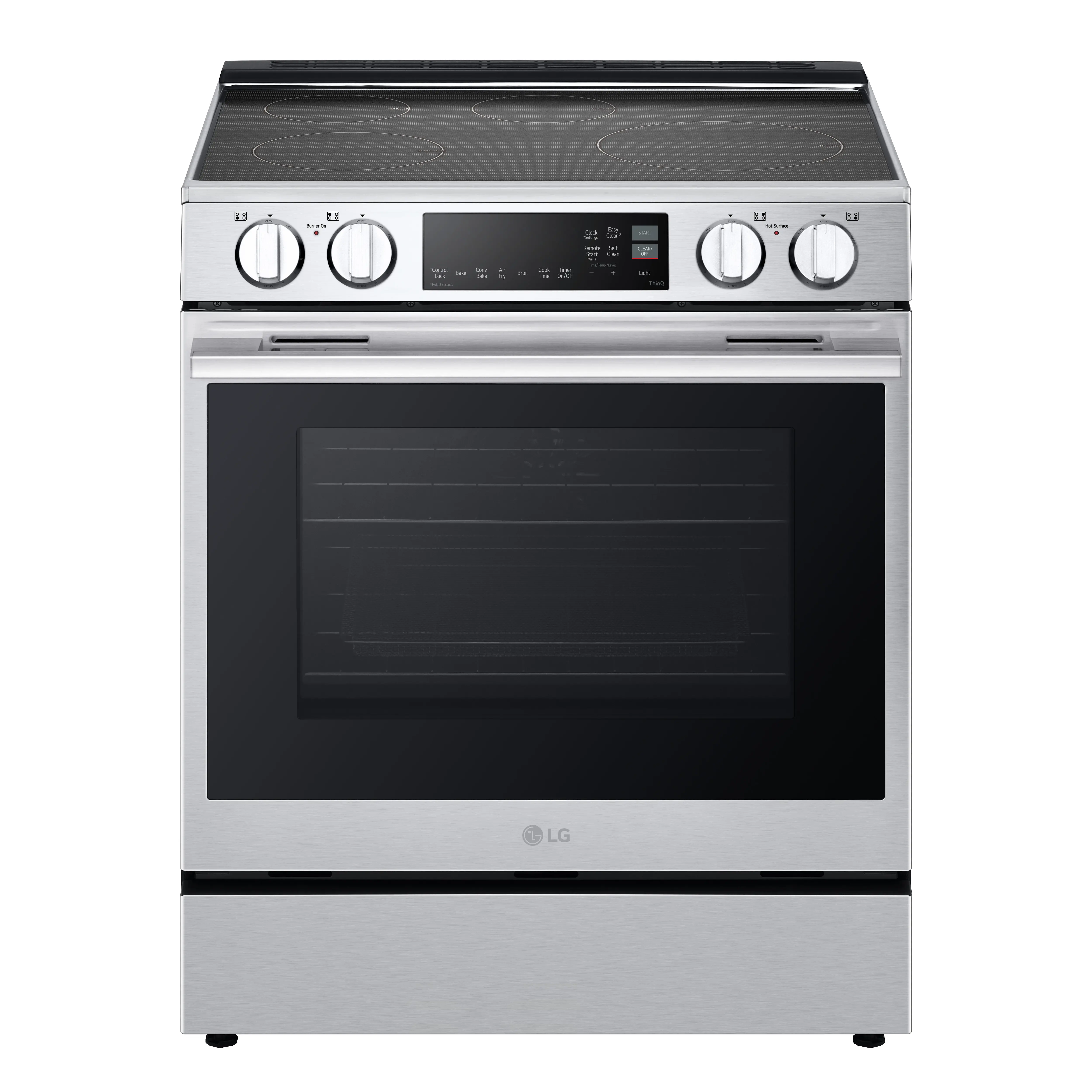 LSIL6334XE LG 6.3 Cu Ft Smart Induction Single Oven Range - Stainless Steel-1