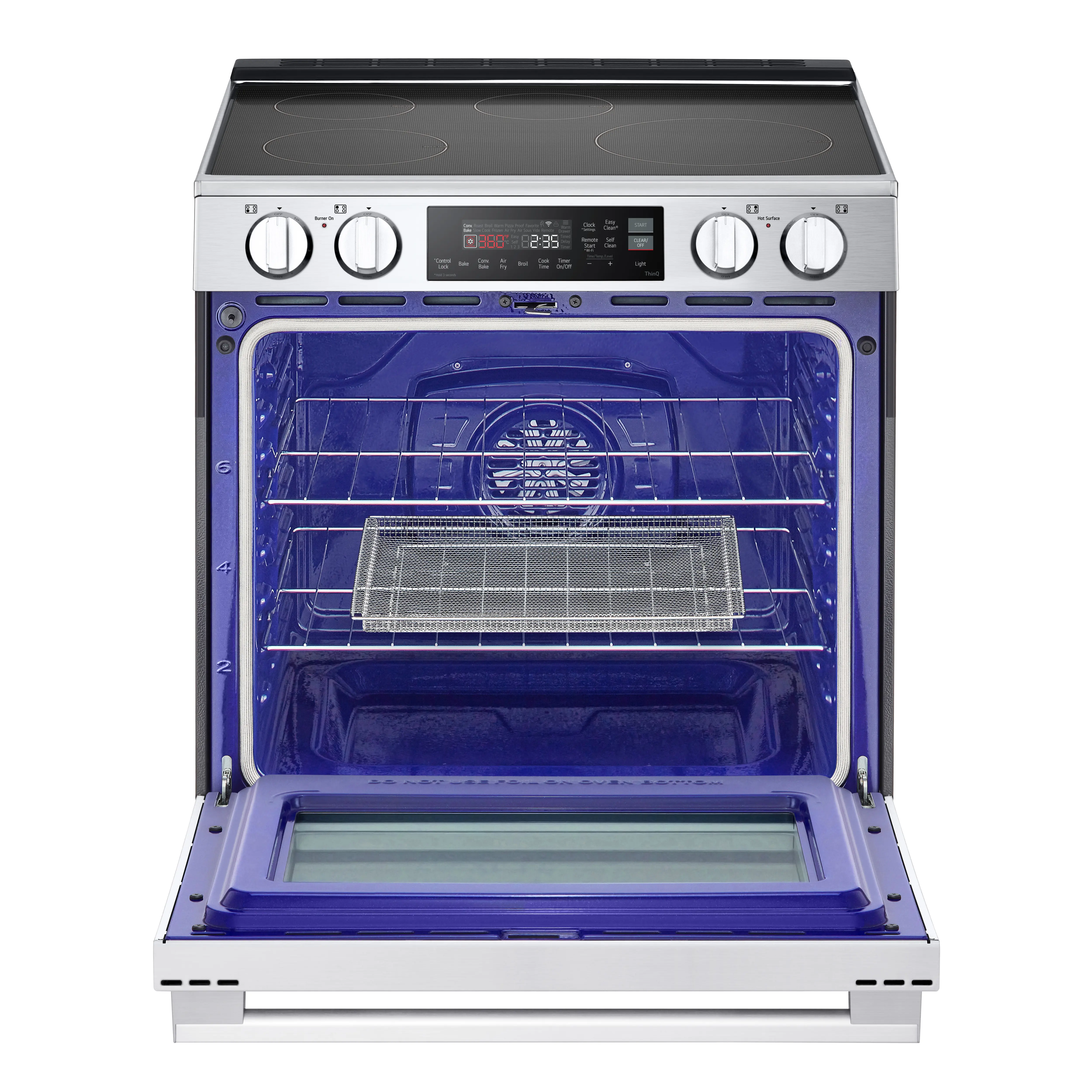 LSIL6334XE LG 6.3 Cu Ft Smart Induction Single Oven Range - Stainless Steel-13
