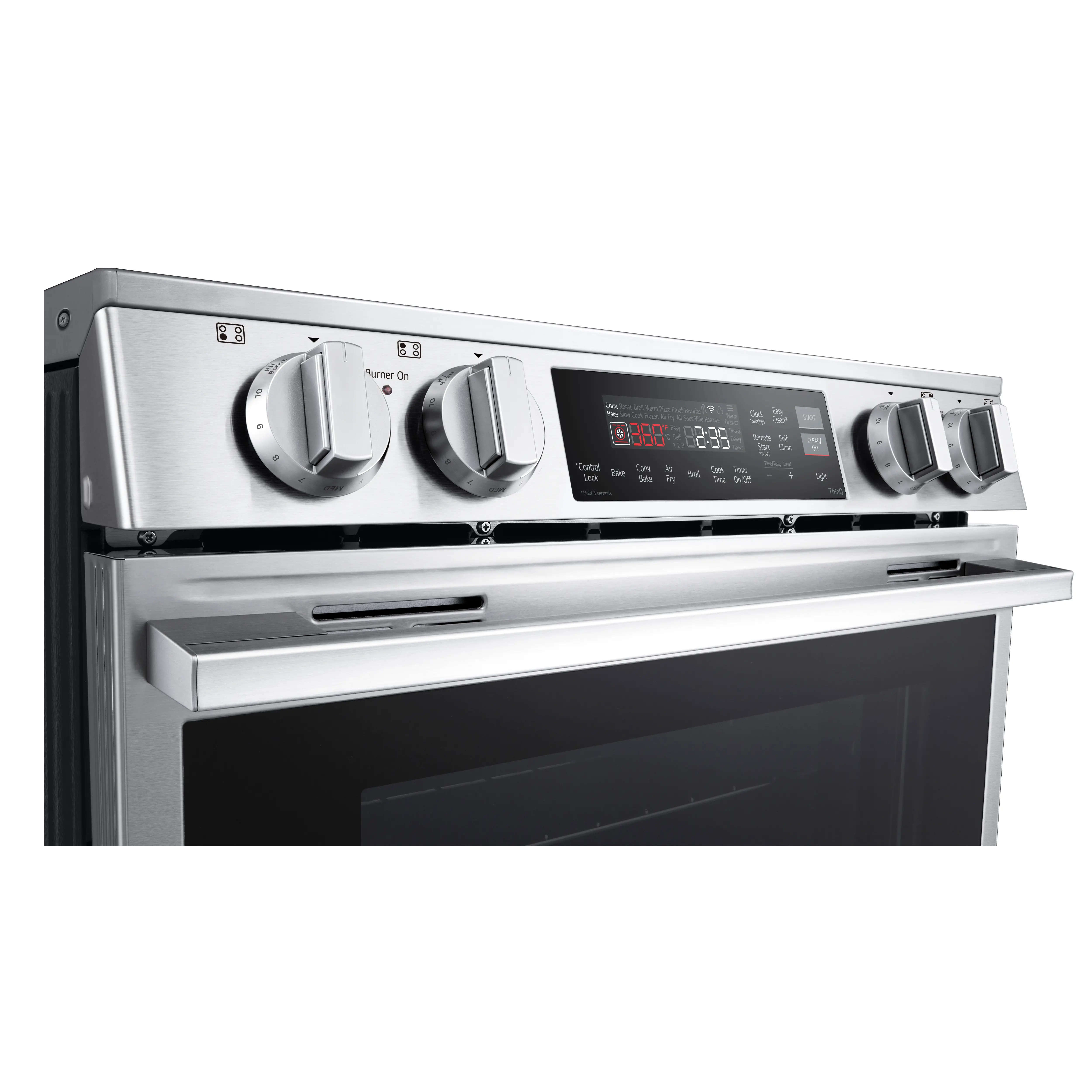 LSIL6334XE LG 6.3 Cu Ft Smart Induction Single Oven Range - Stainless Steel-19