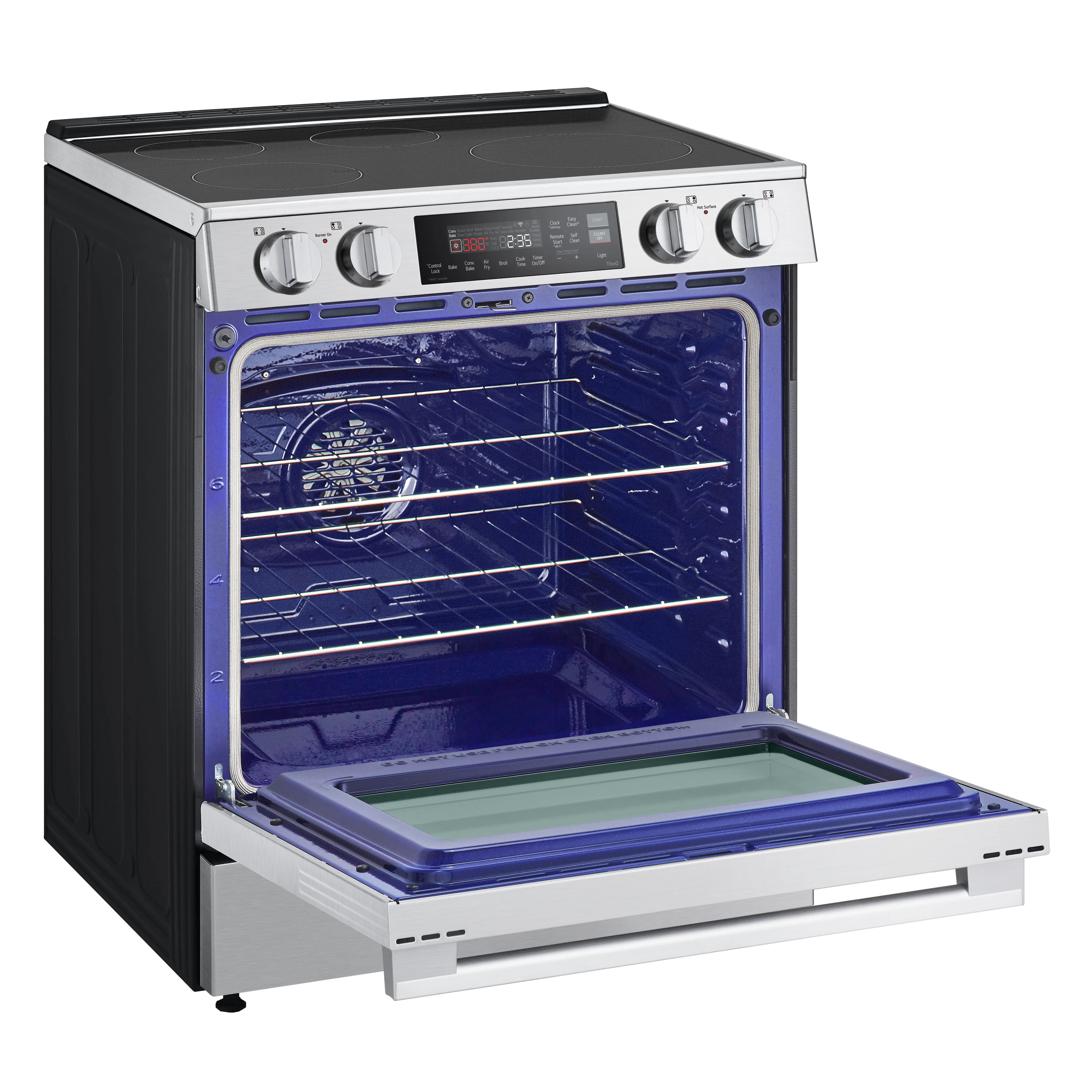 LSIL6334XE LG 6.3 Cu Ft Smart Induction Single Oven Range - Stainless Steel-21
