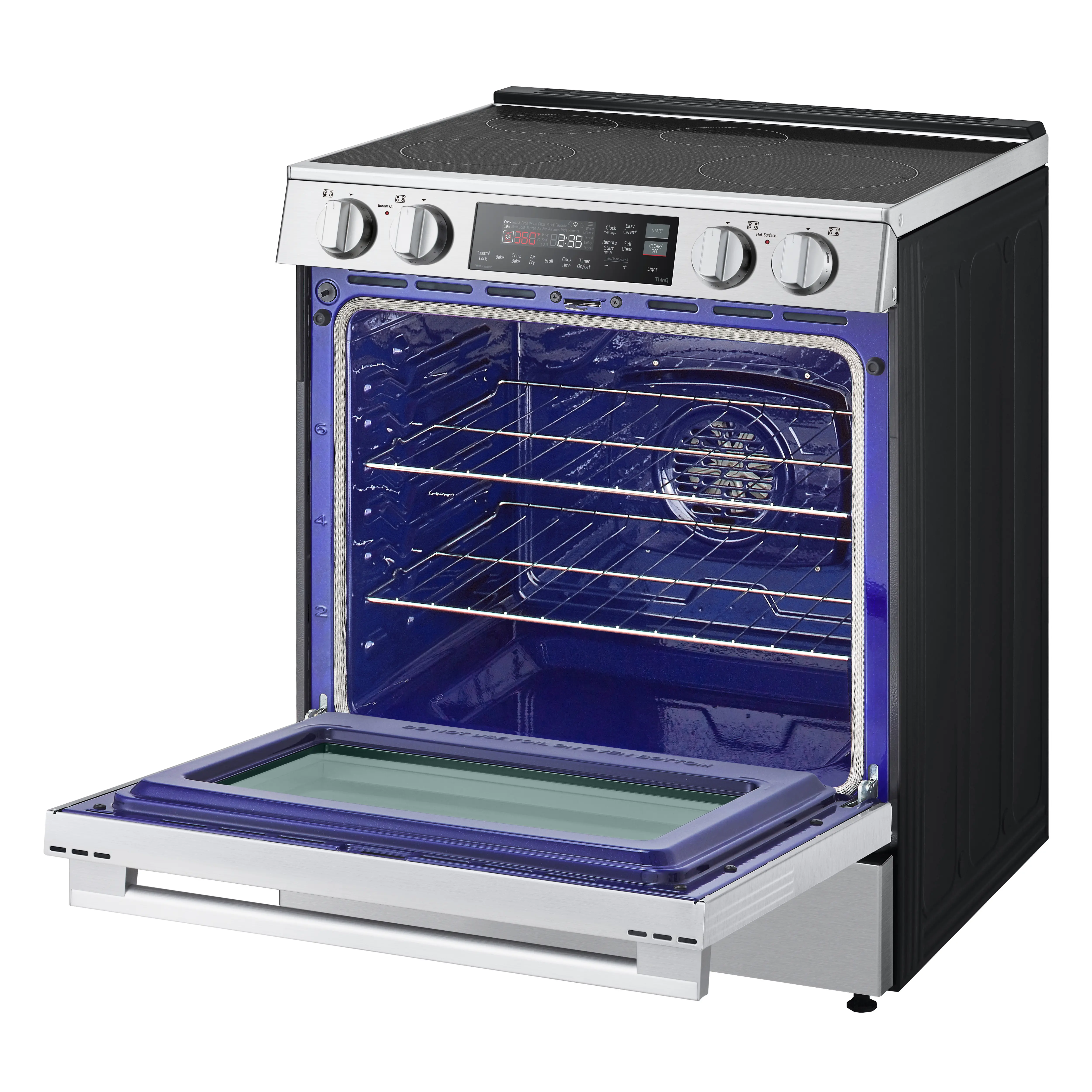 LSIL6334XE LG 6.3 Cu Ft Smart Induction Single Oven Range - Stainless Steel-22