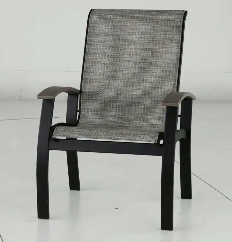 Belle Isle Black Sling Armchair-5