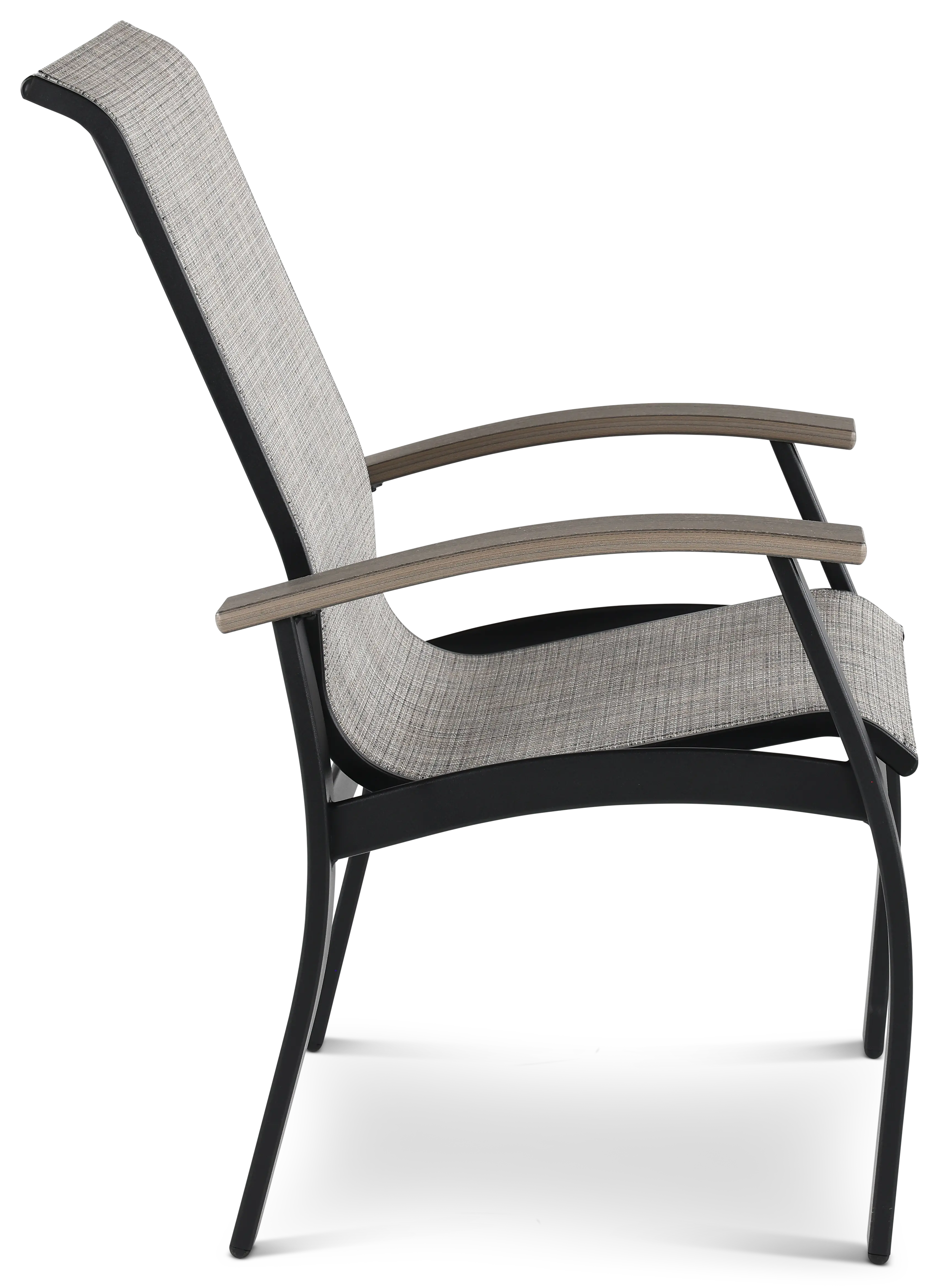 Belle Isle Black Sling Armchair-6
