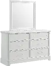 Arabella White 6-Drawer Dresser