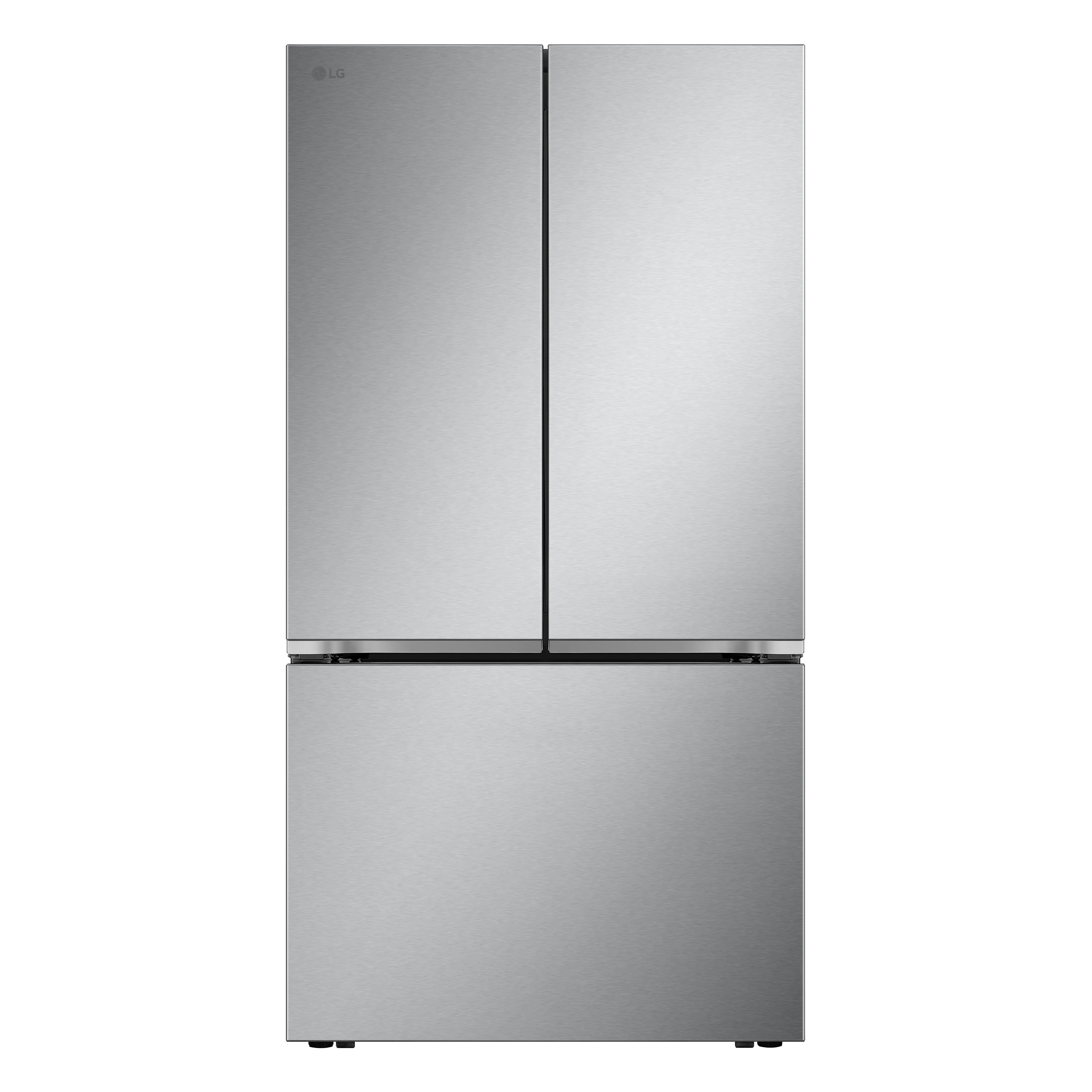 LRFLC2716S LG 27 Cu Ft French Door Refrigerator - Counter Depth Stainless Steel-1