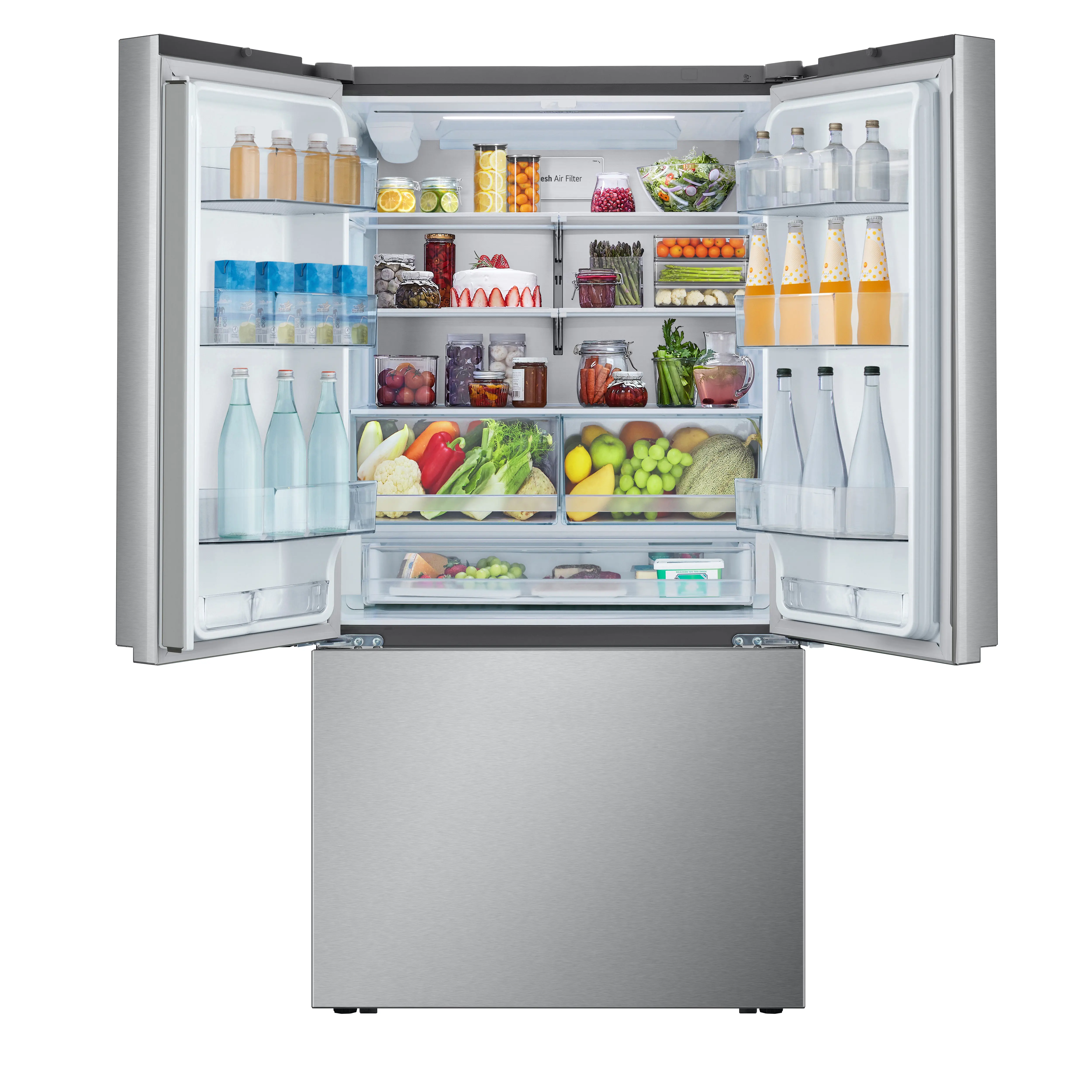 LRFLC2716S LG 27 Cu Ft French Door Refrigerator - Counter Depth Stainless Steel-11