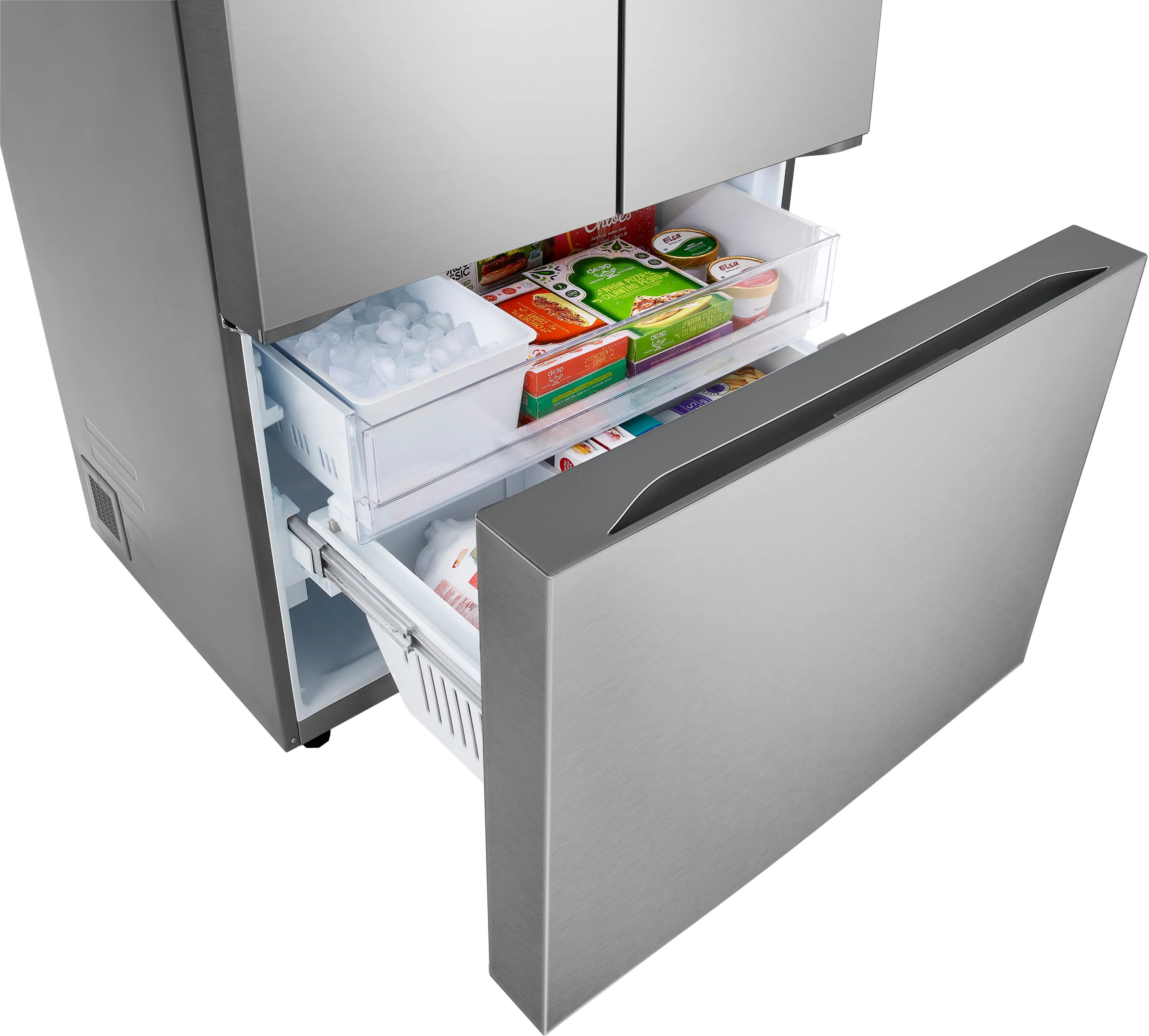 LRFLC2716S LG 27 Cu Ft French Door Refrigerator - Counter Depth Stainless Steel-12