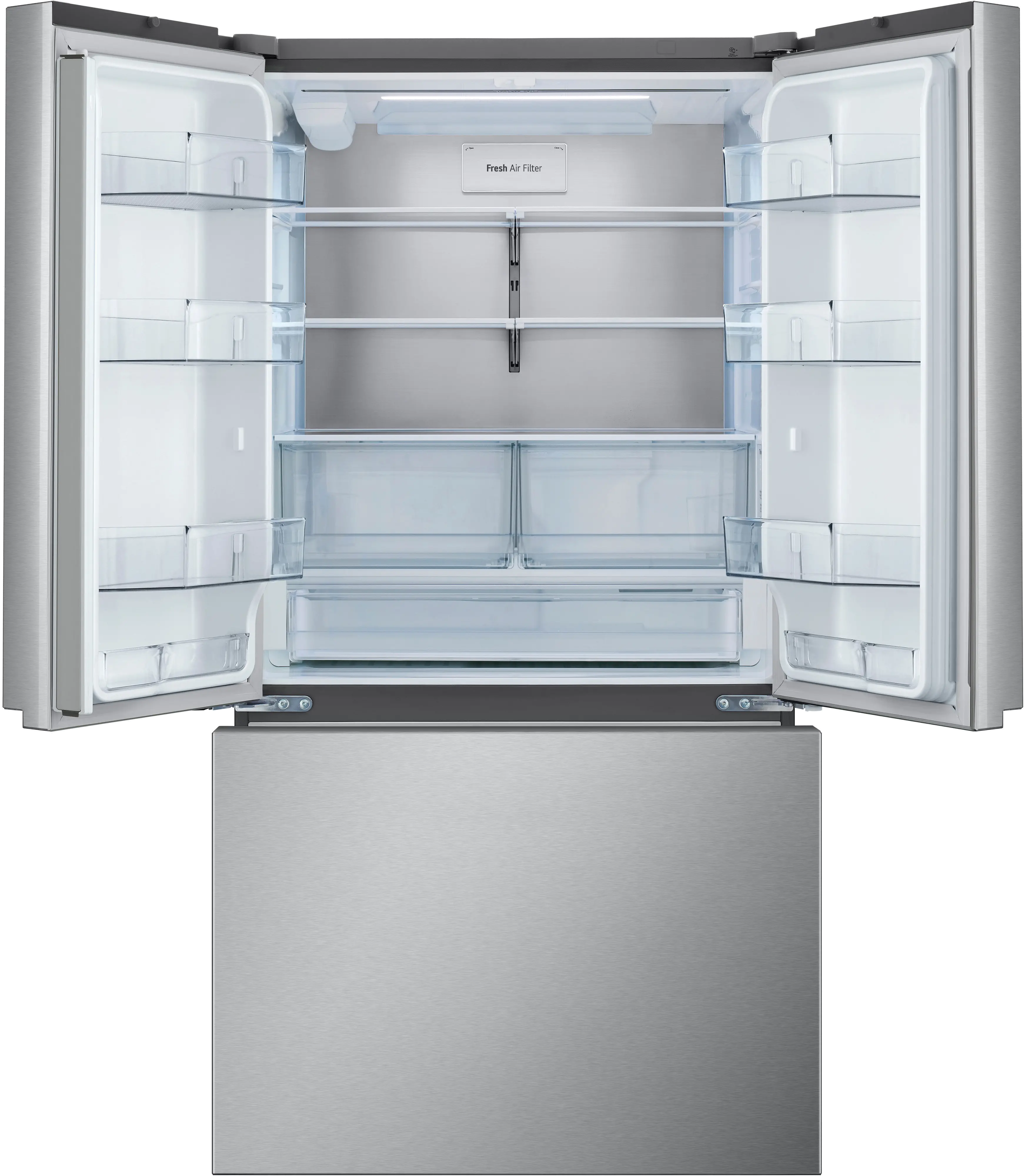 LRFLC2716S LG 27 Cu Ft French Door Refrigerator - Counter Depth Stainless Steel-4