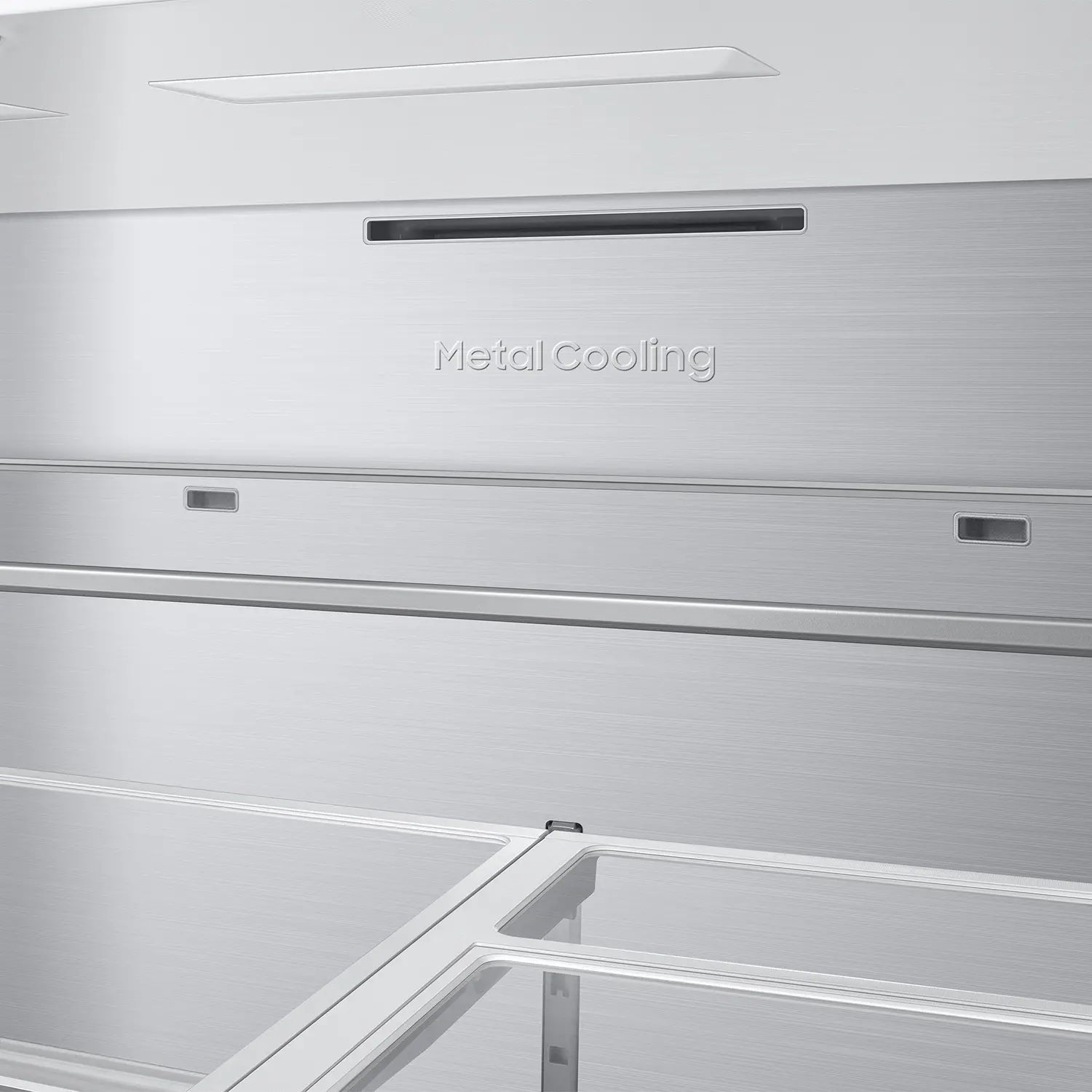 Samsung Bespoke 23 Cu Ft French Door Refrigerator - Counter Depth Stainless Steel-10
