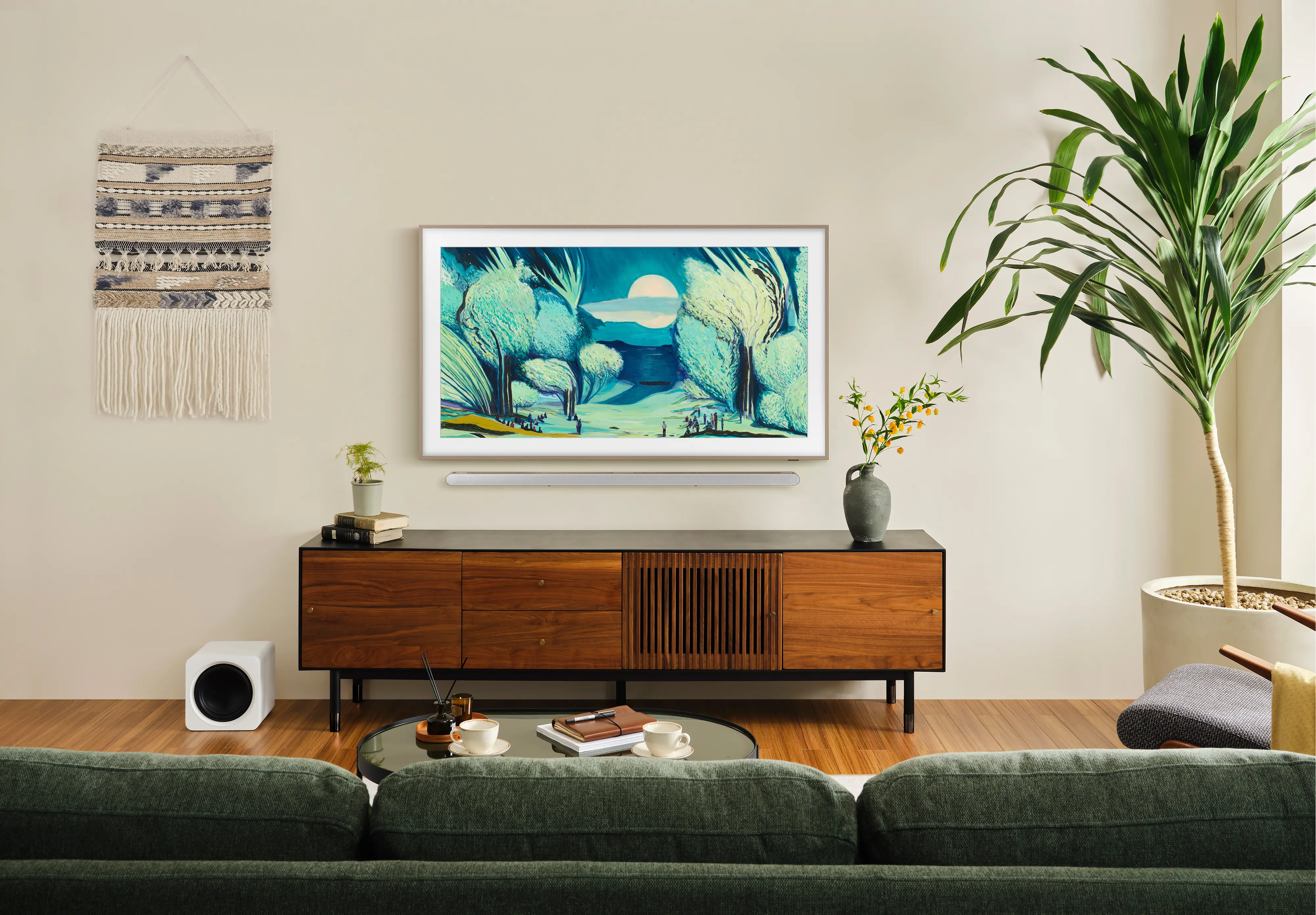 QN43LS03FAFXZA Samsung 43” LS03FAF The Frame Series QLED 4K Slim Fit Wall Mount Included-20