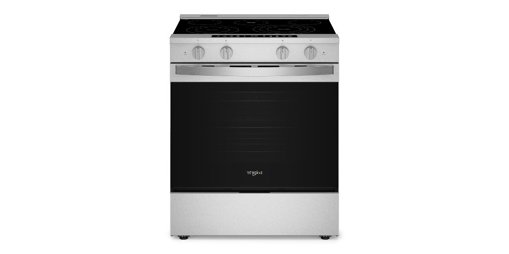 Whirlpool 5.3 Cu Ft Single Oven Electric Range - Stainless Steel