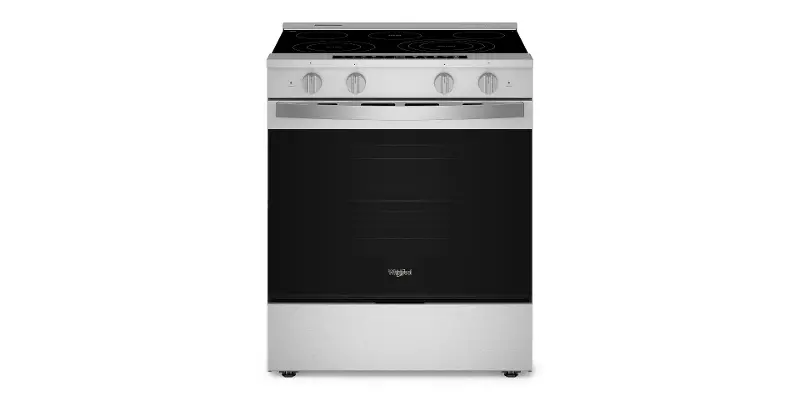 Whirlpool 5.3 Cu Ft Single Oven Electric Range - Stainless Steel