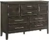 Andover Dark Brown Dresser
